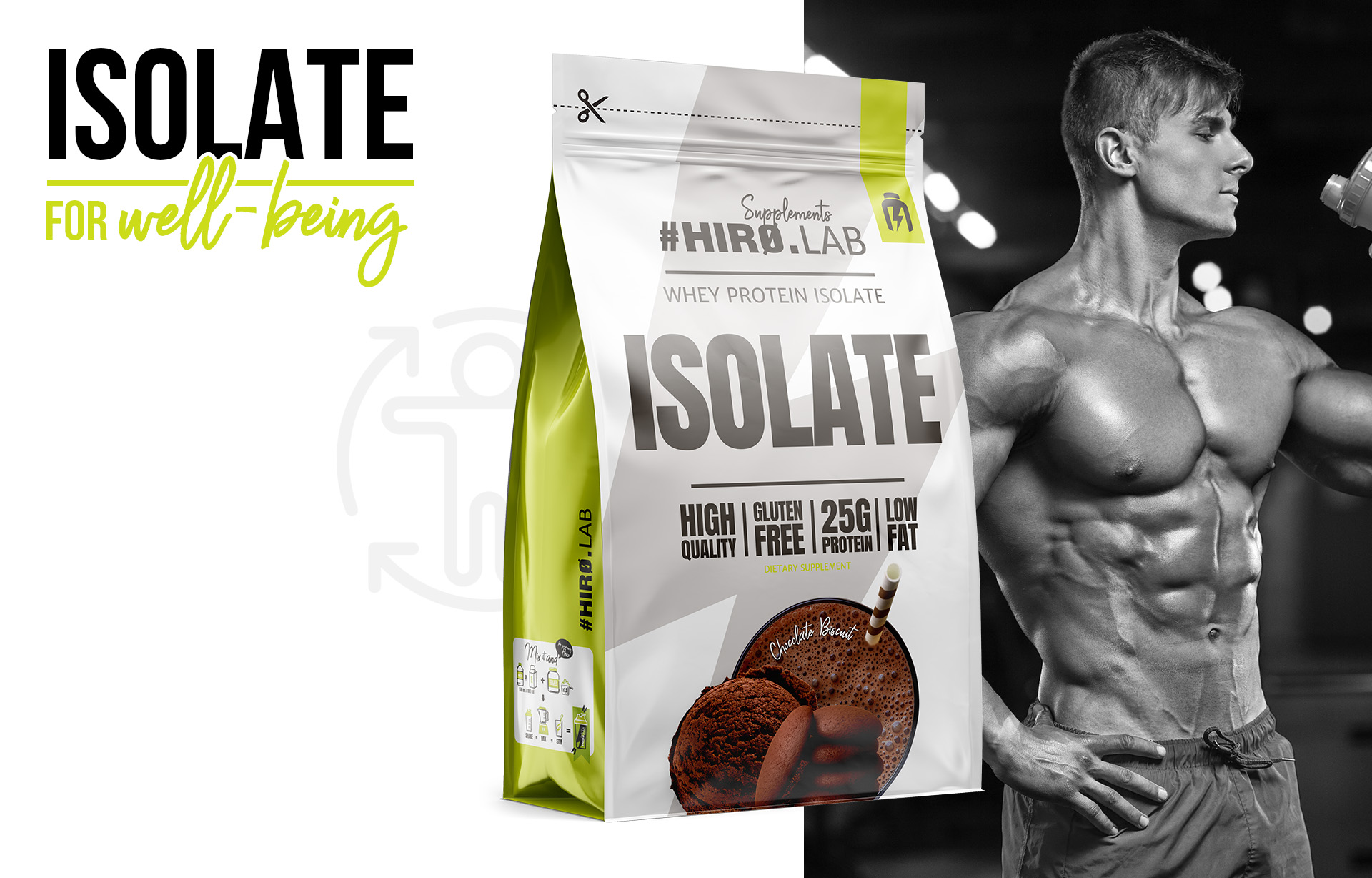 HIRO.LAB Whey Protein Isolate - 700g sklep_hirolab_isolate_700g_chocoalte_biscuit_4