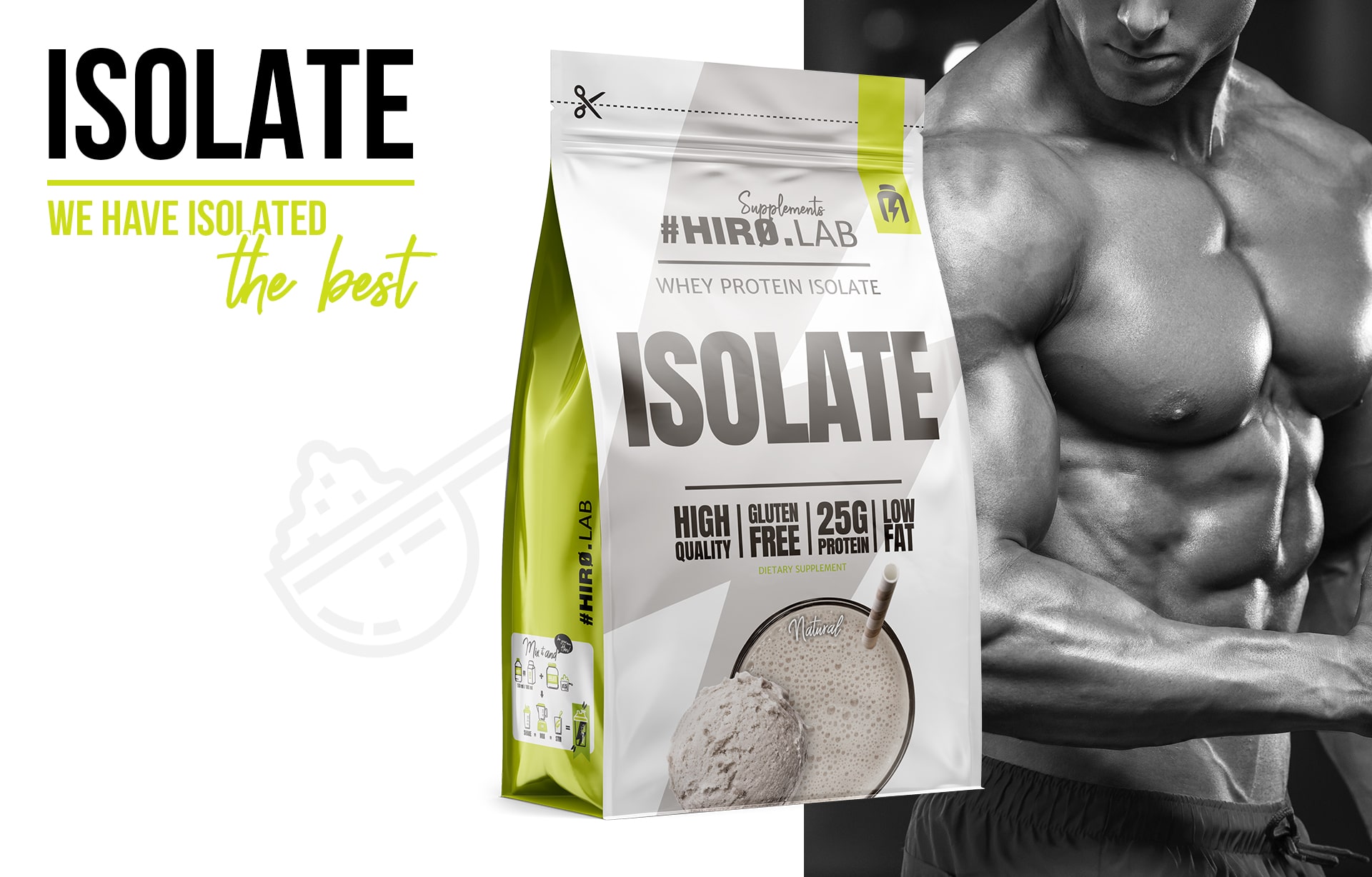 Hiro.Lab Whey Protein Isolate 700g