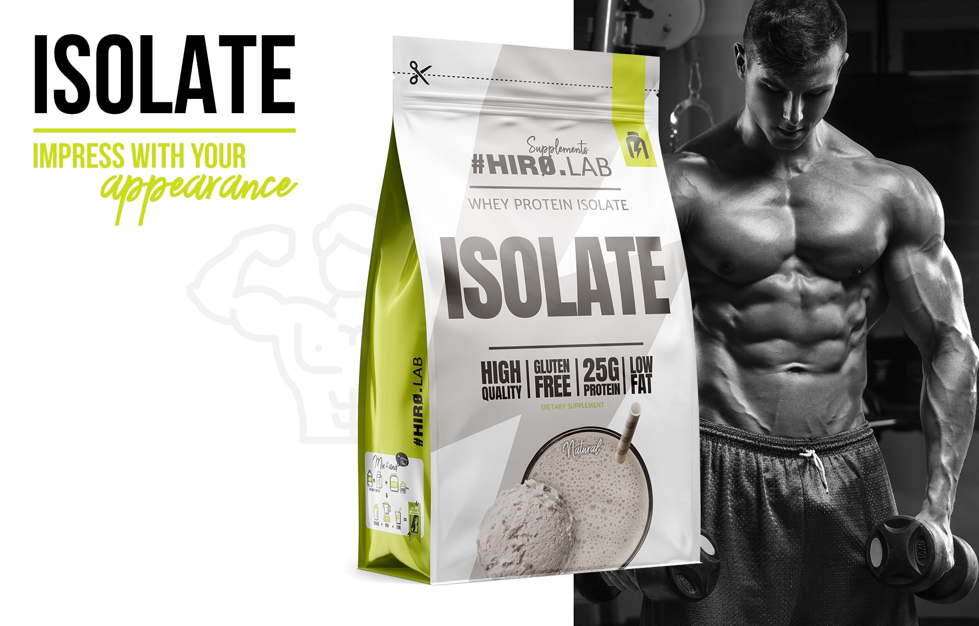 HIRO.LAB Whey Protein Isolate - 700g sklep_hirolab_isolate_700g_natural_6-min