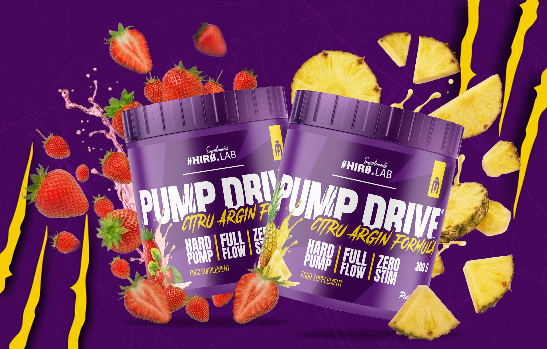 HIRO.LAB Pump Drive 300 g Wild Strawberry