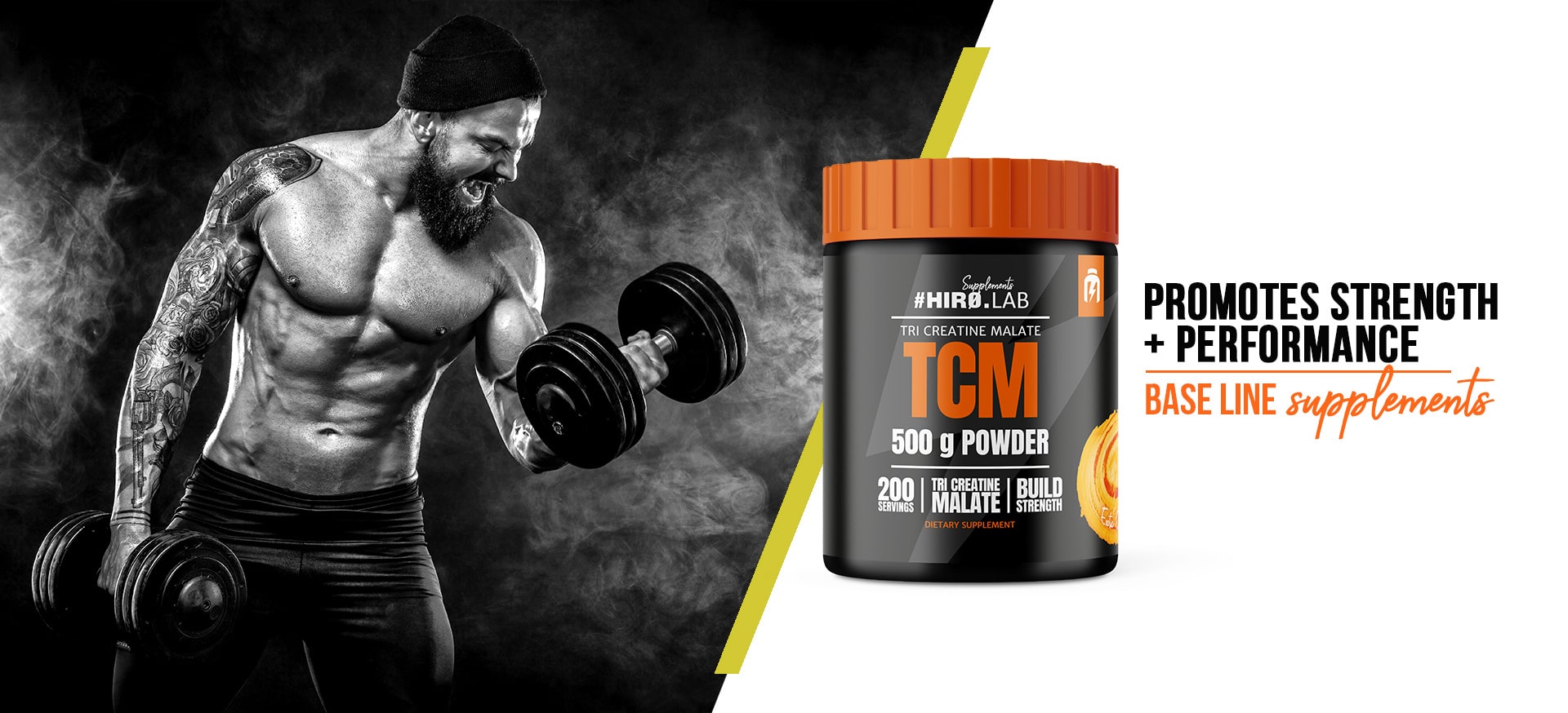 HIRO.LAB TCM - 500g moc siła mięśnie pompa