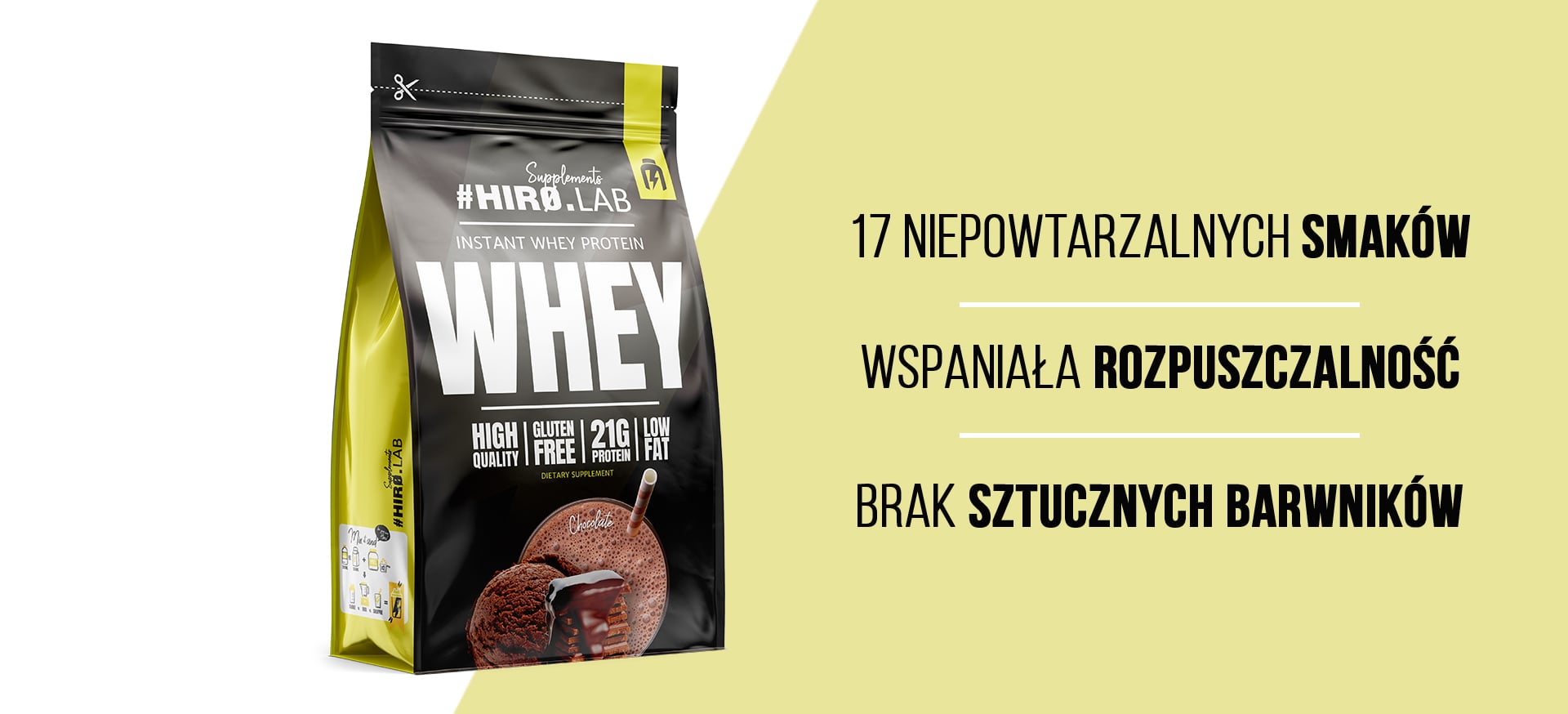 Instant Whey Protein chocolate 