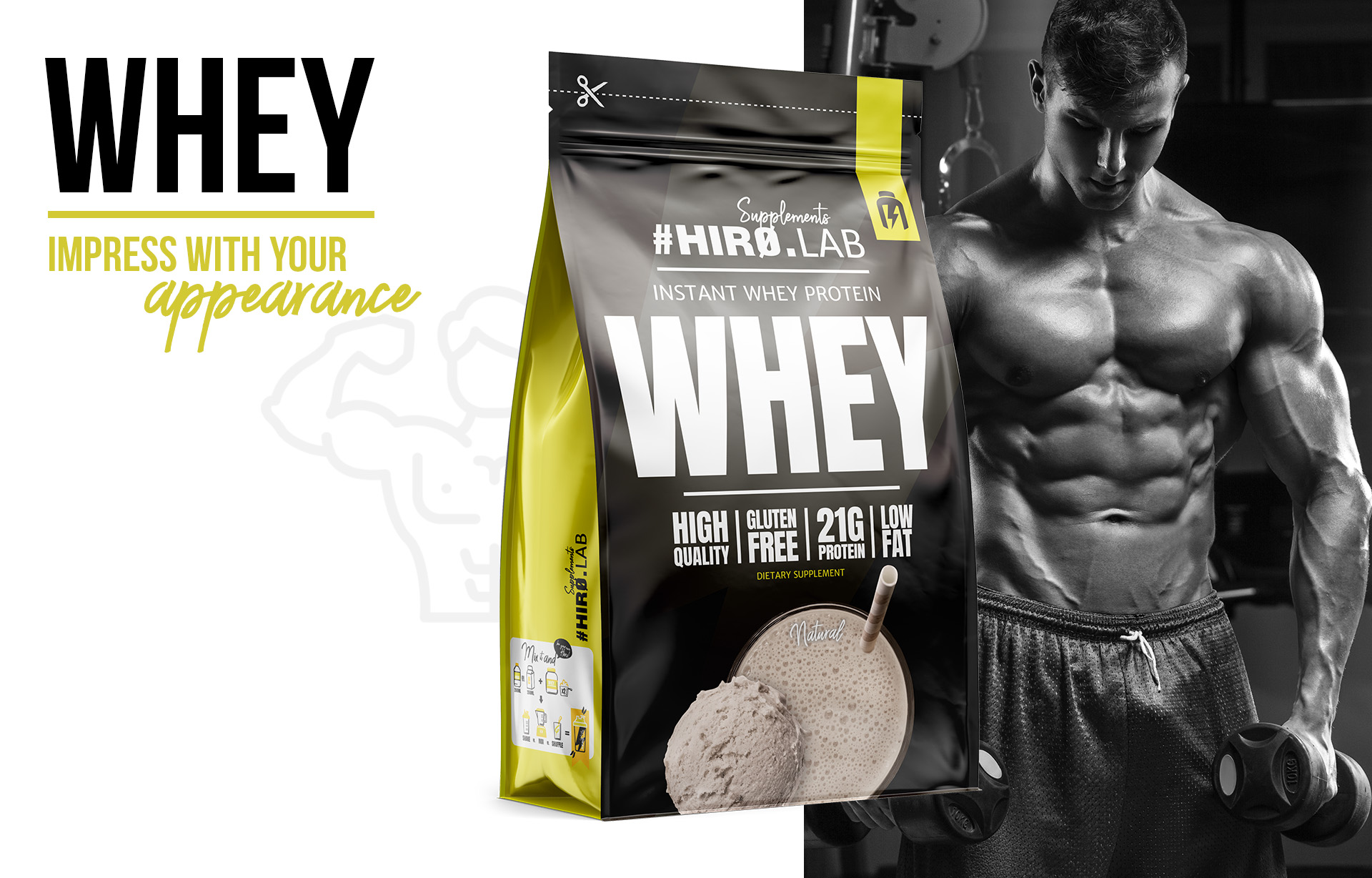 HIRO.LAB - Instant Whey Protein - 750g sklep_hirolab_whey_750g_natural_6_new