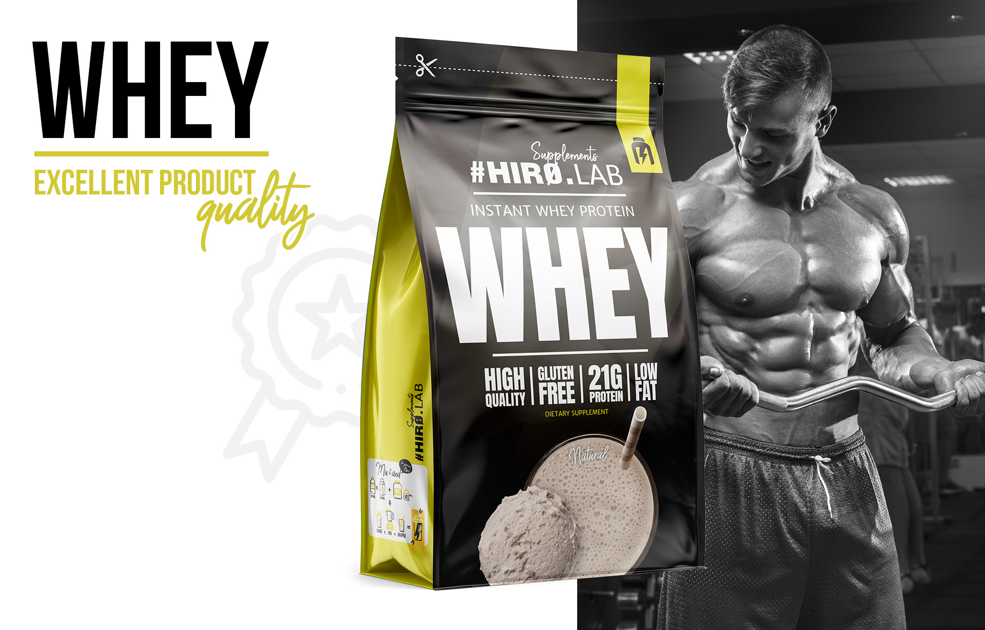 HIRO.LAB - Instant Whey Protein - 750g sklep_hirolab_whey_750g_natural_7_new