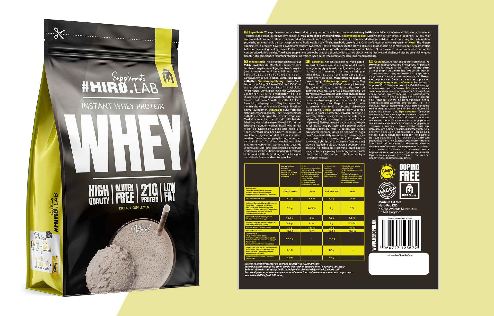 HIRO.LAB - Instant Whey Protein - 750g sklep_hirolab_whey_750g_natural_9_new