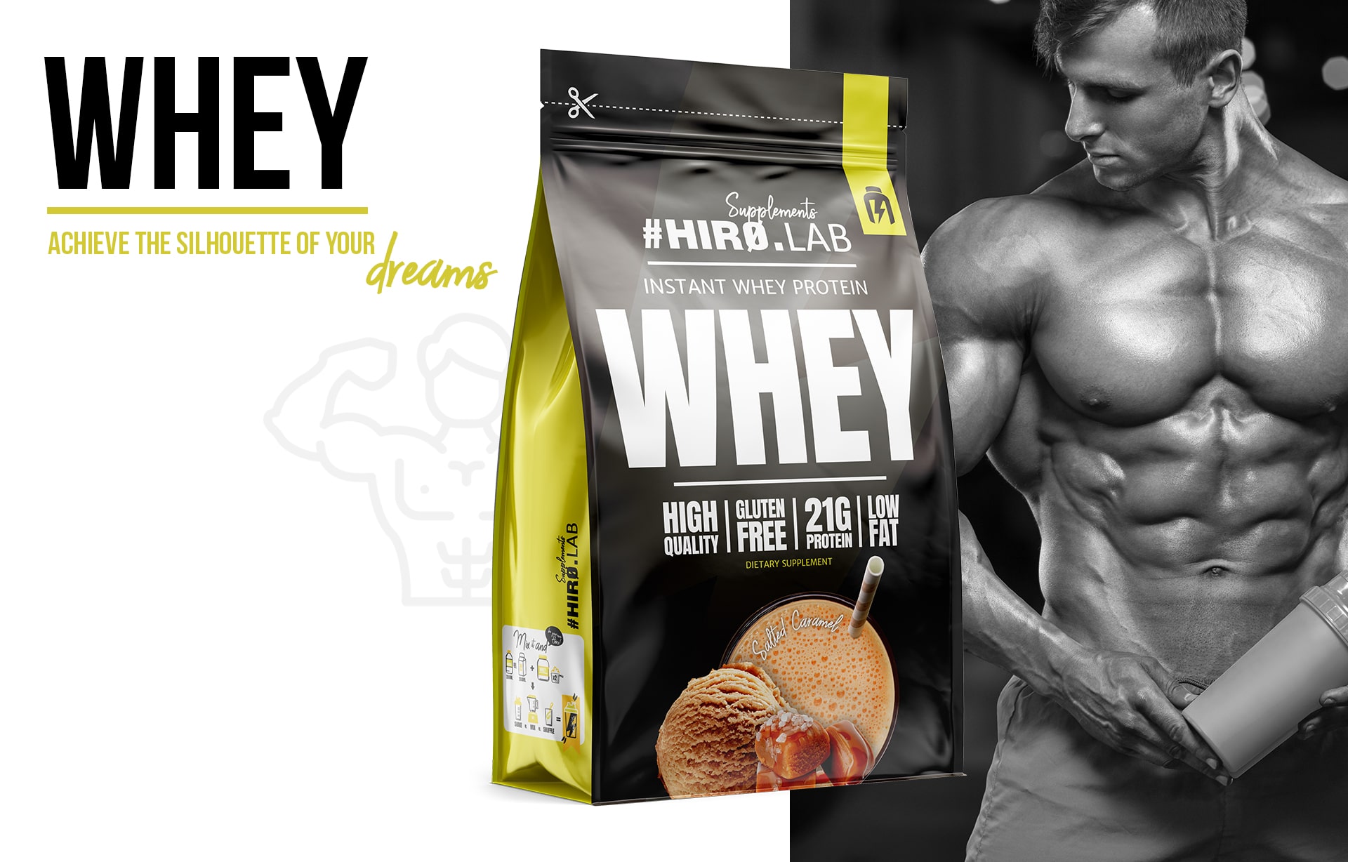 Lifestyle Whey salted caramel