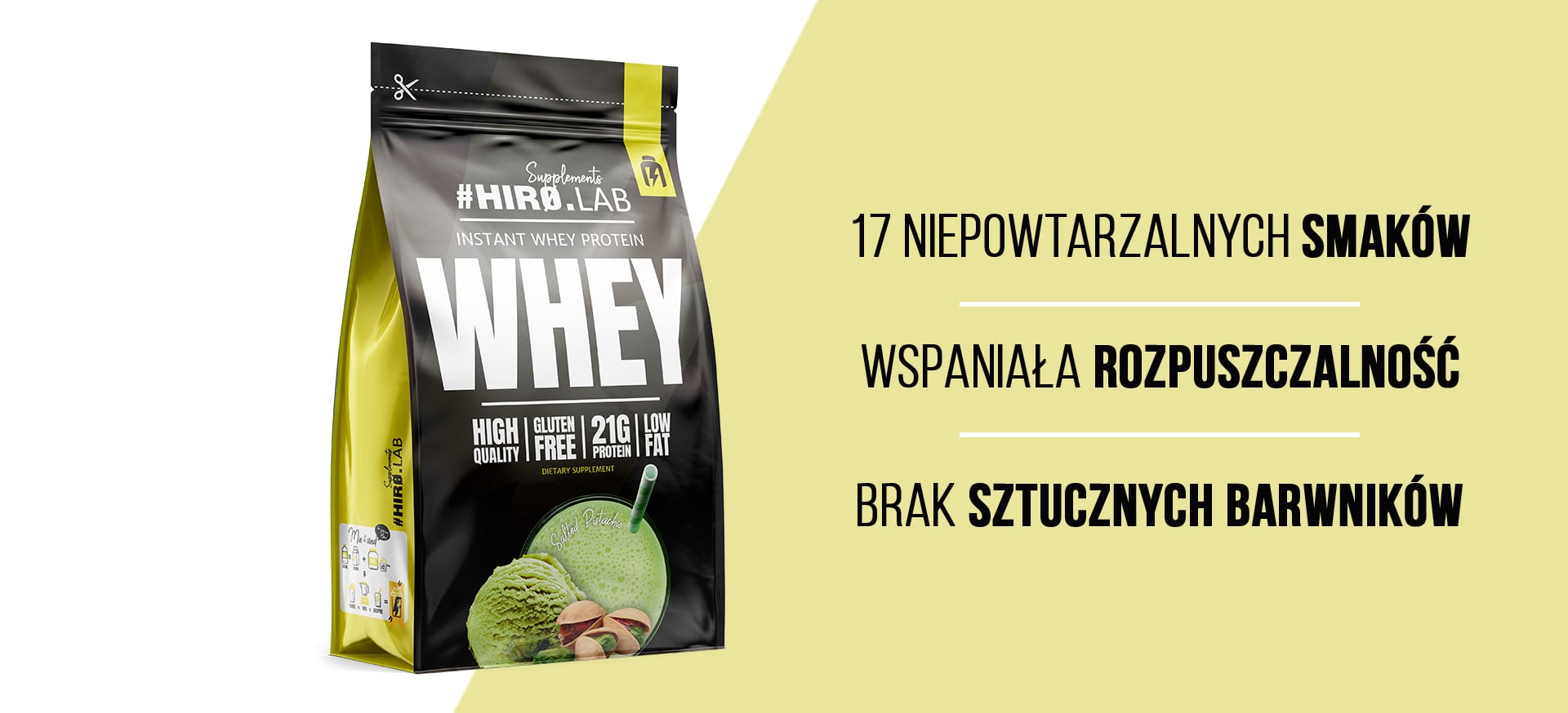 Instant Whey Protein vanilla