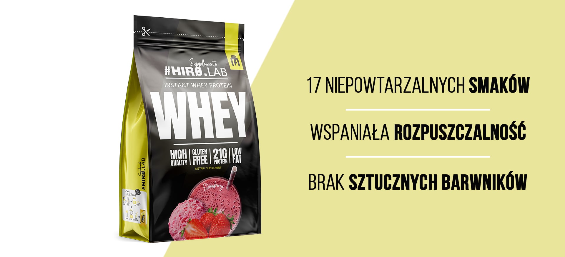 Instant Whey Protein vanilla