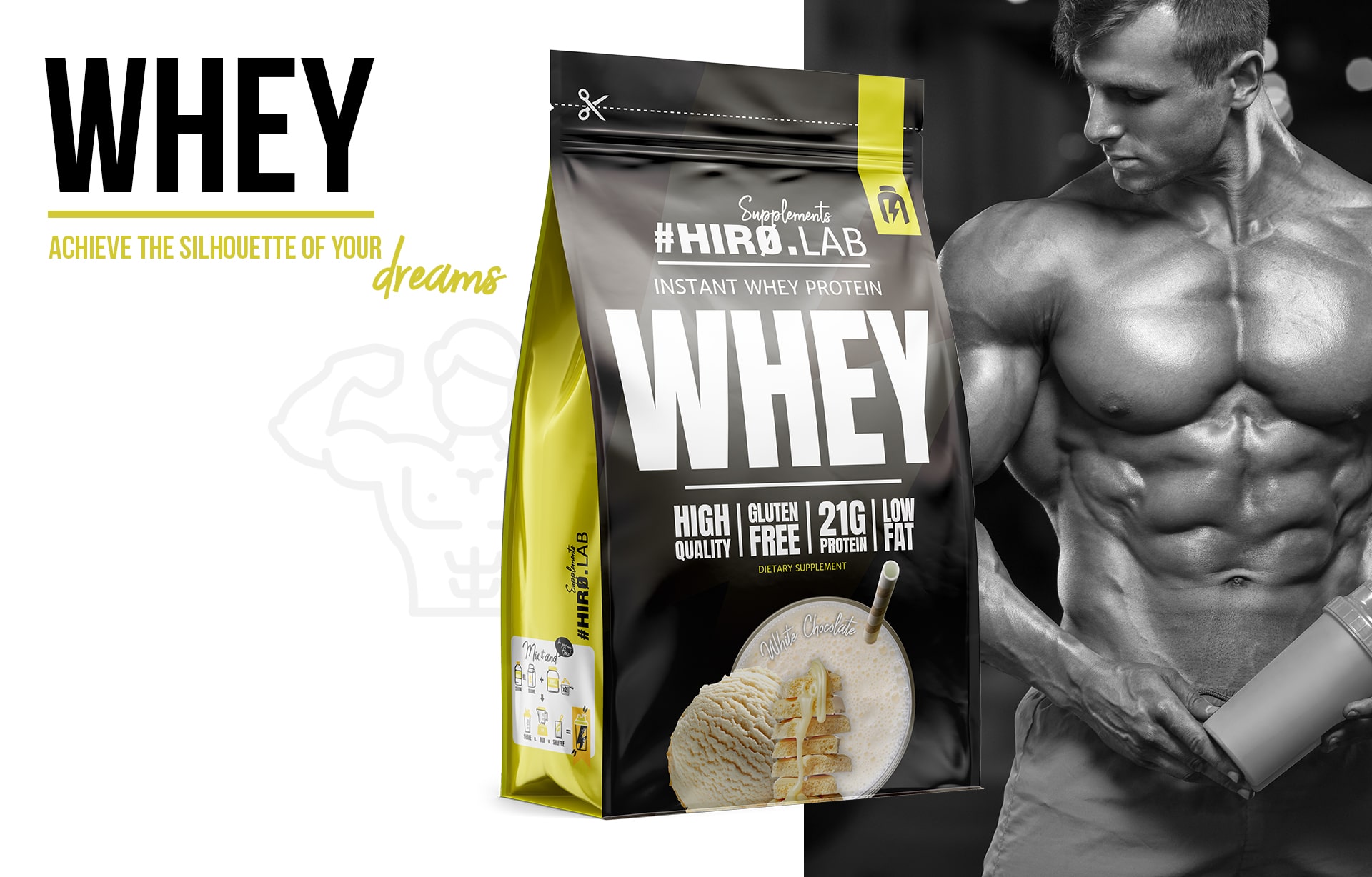 Lifestyle Whey white chocolate