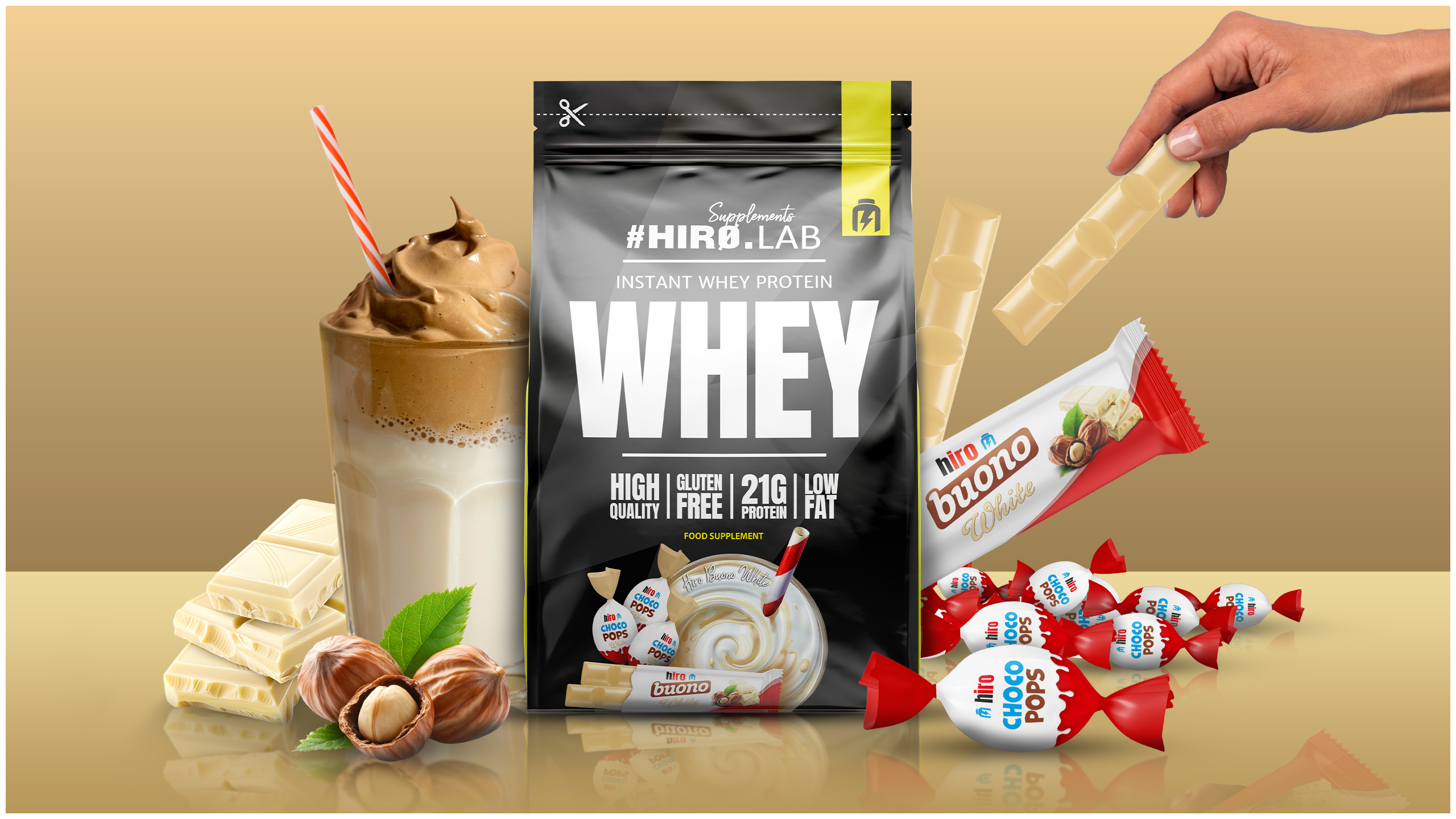Odżywka białkowa whey WPC koncentrat białka serwatki serwatka