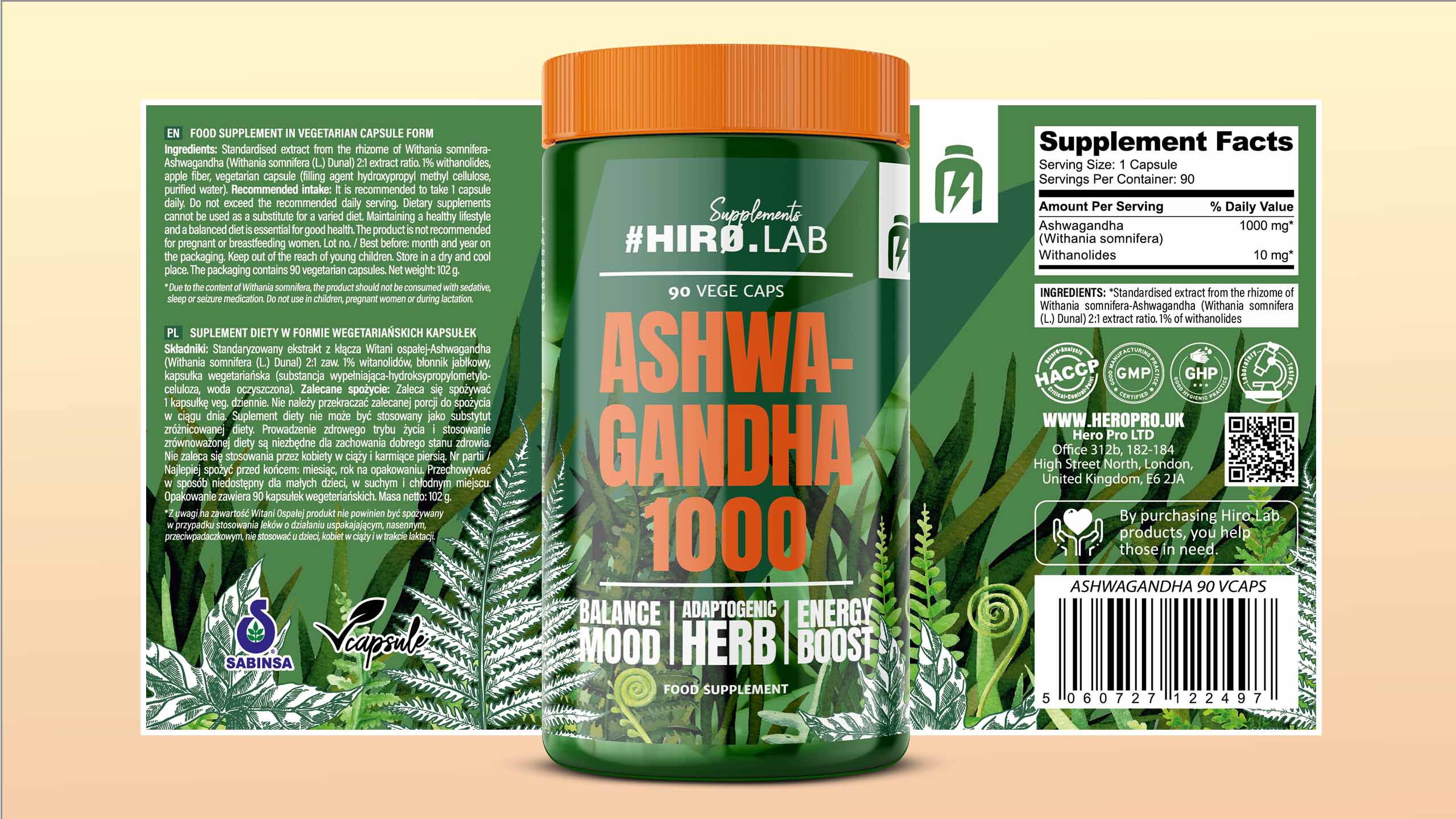 Ashwagandha Ashwaganda aszwaganda stres spokój umysł sen