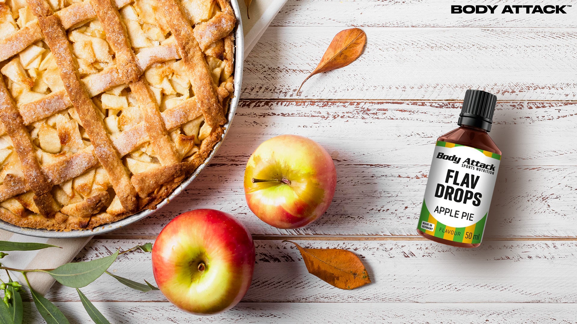 Body Attack - Flav Drops - Apple Pie