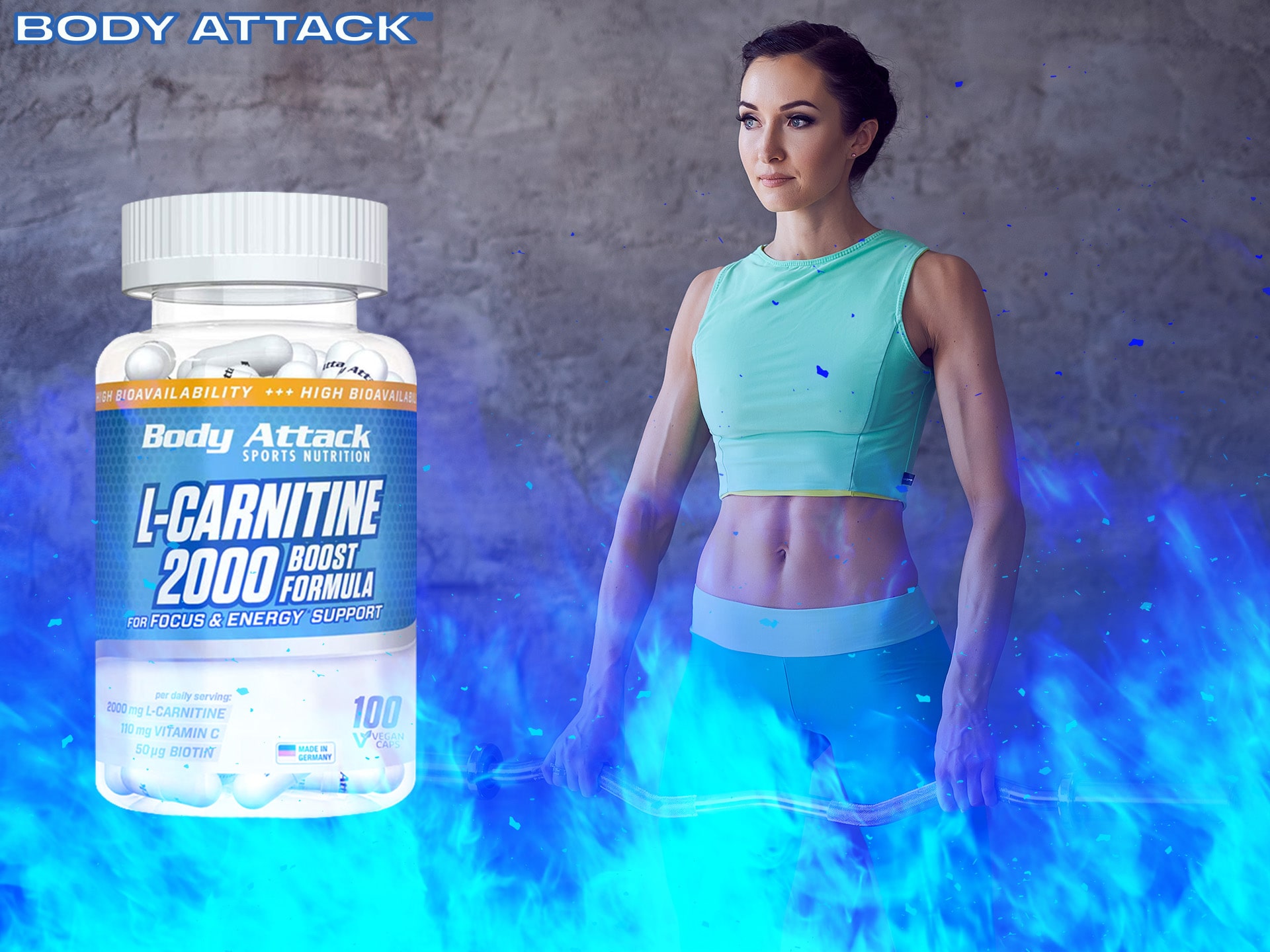 Body Attack - L-Carnitine - odchudzanie - karnityna