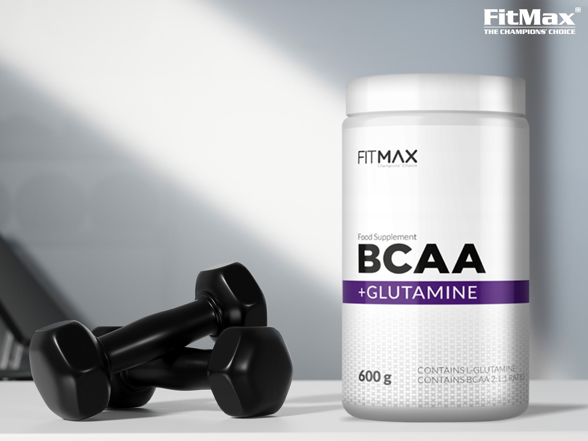 FitMax - BCAA z glutaminą - aminokwasy