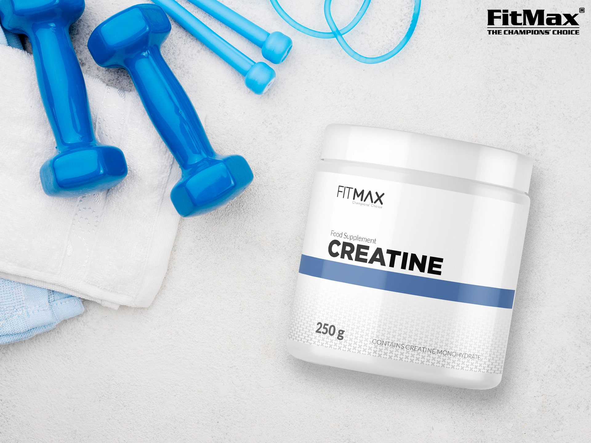 FitMax - Creatine - czysty monohydrat kreatyny 