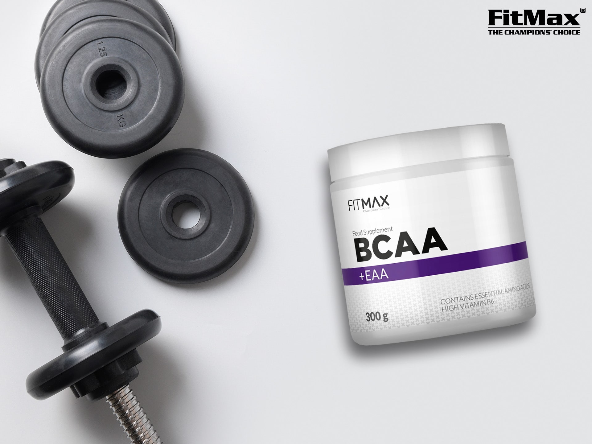 FitMax - EAA + BCAA - aminokwasy - wsparcie regeneracji