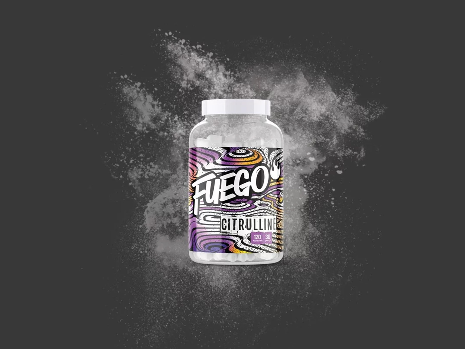 Fuego - Cytrulina - booster tlenku azotu, pompa