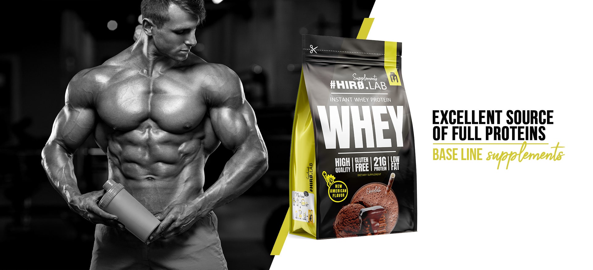 Instant Whey Protein chocolate 