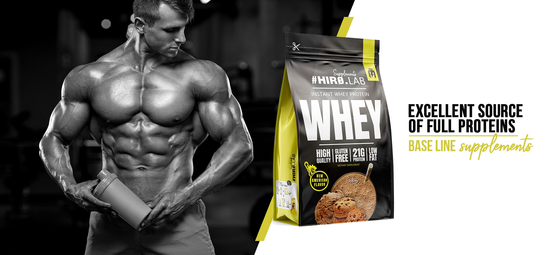 Instant Whey Protein cookies