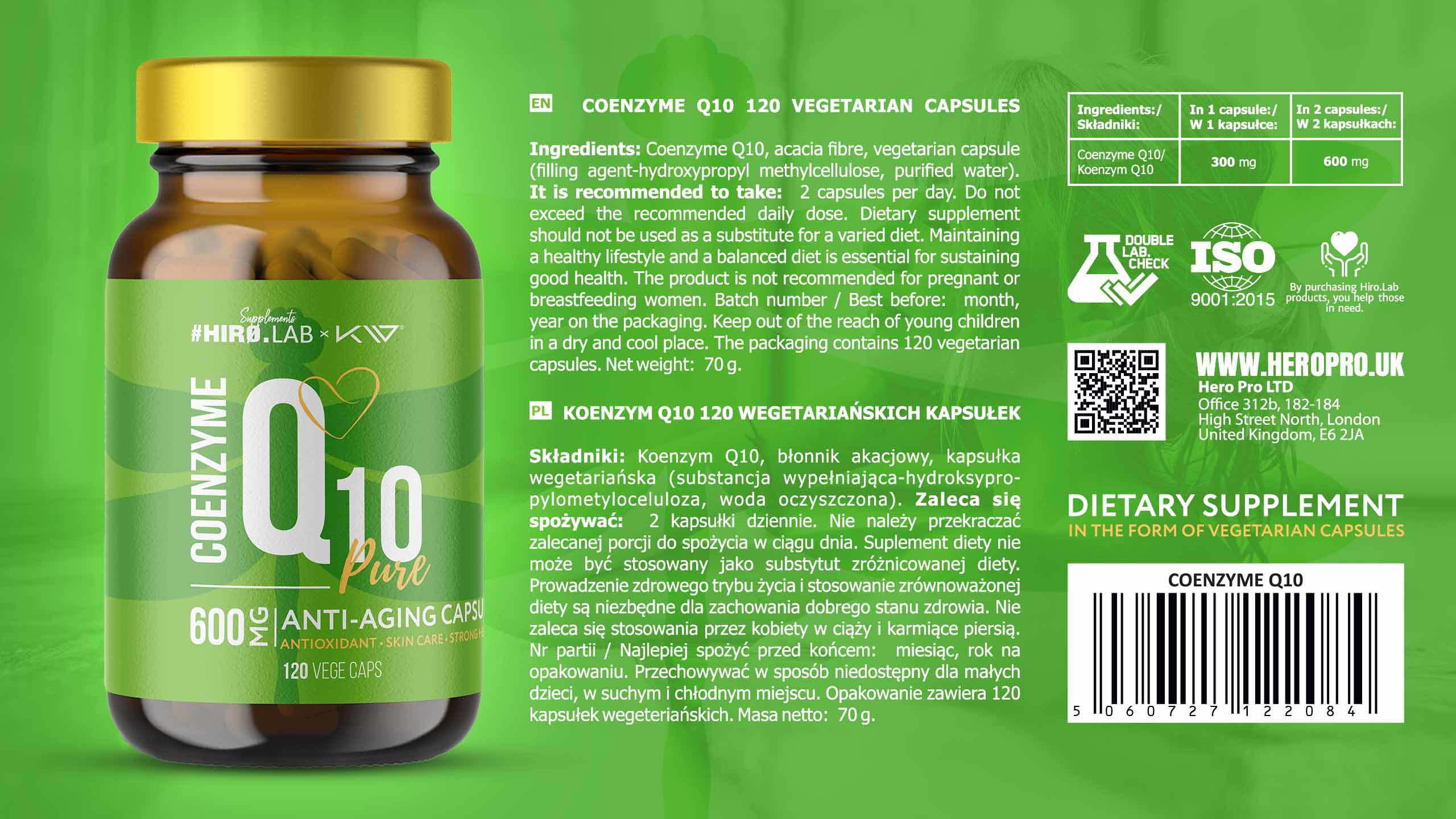 Koenzym Q10 - Coenzyme Q10