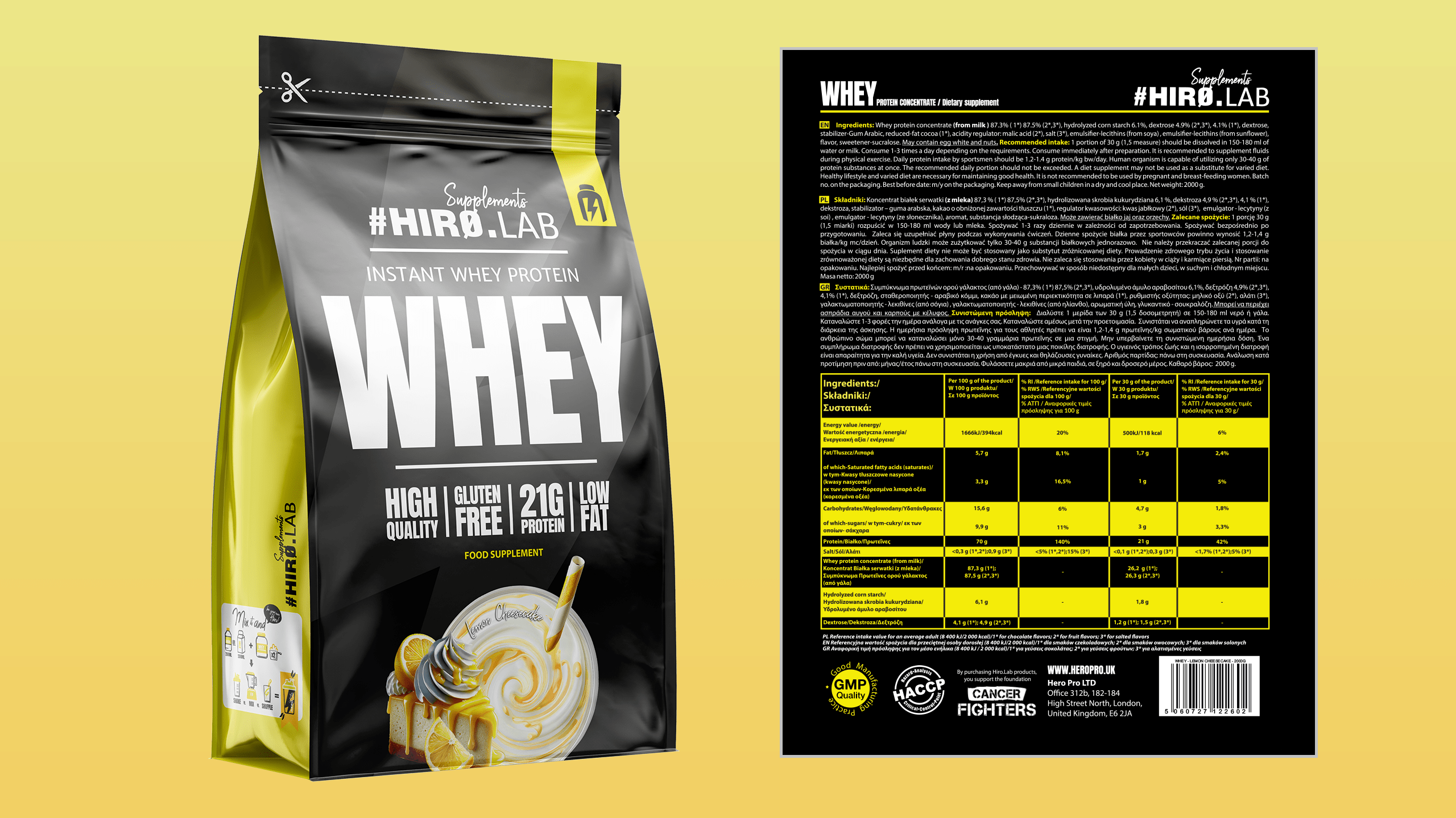 Odżywka białkowa whey WPC koncentrat białka serwatki serwatka