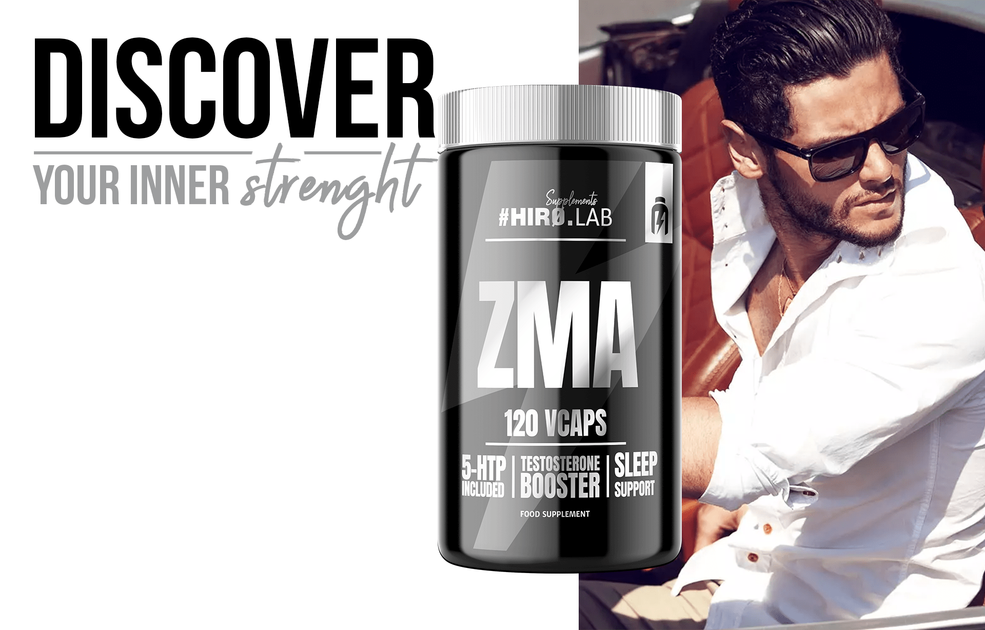 ZMA + 5-HTP - wsparcie snu, regeneracji ipracy mózgu - melatonina