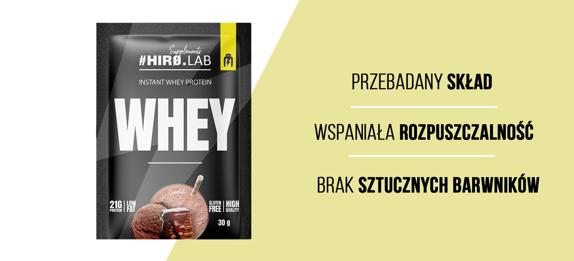 Instant Whey Protein chocolate 
