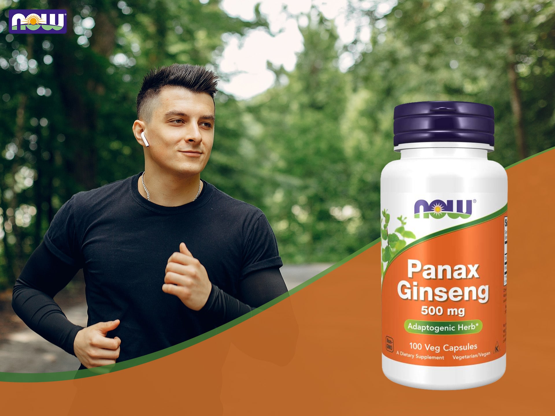 Panax Ginseng - żeń-szeń - adaptogen, wsparcie pracy mózgu, energia