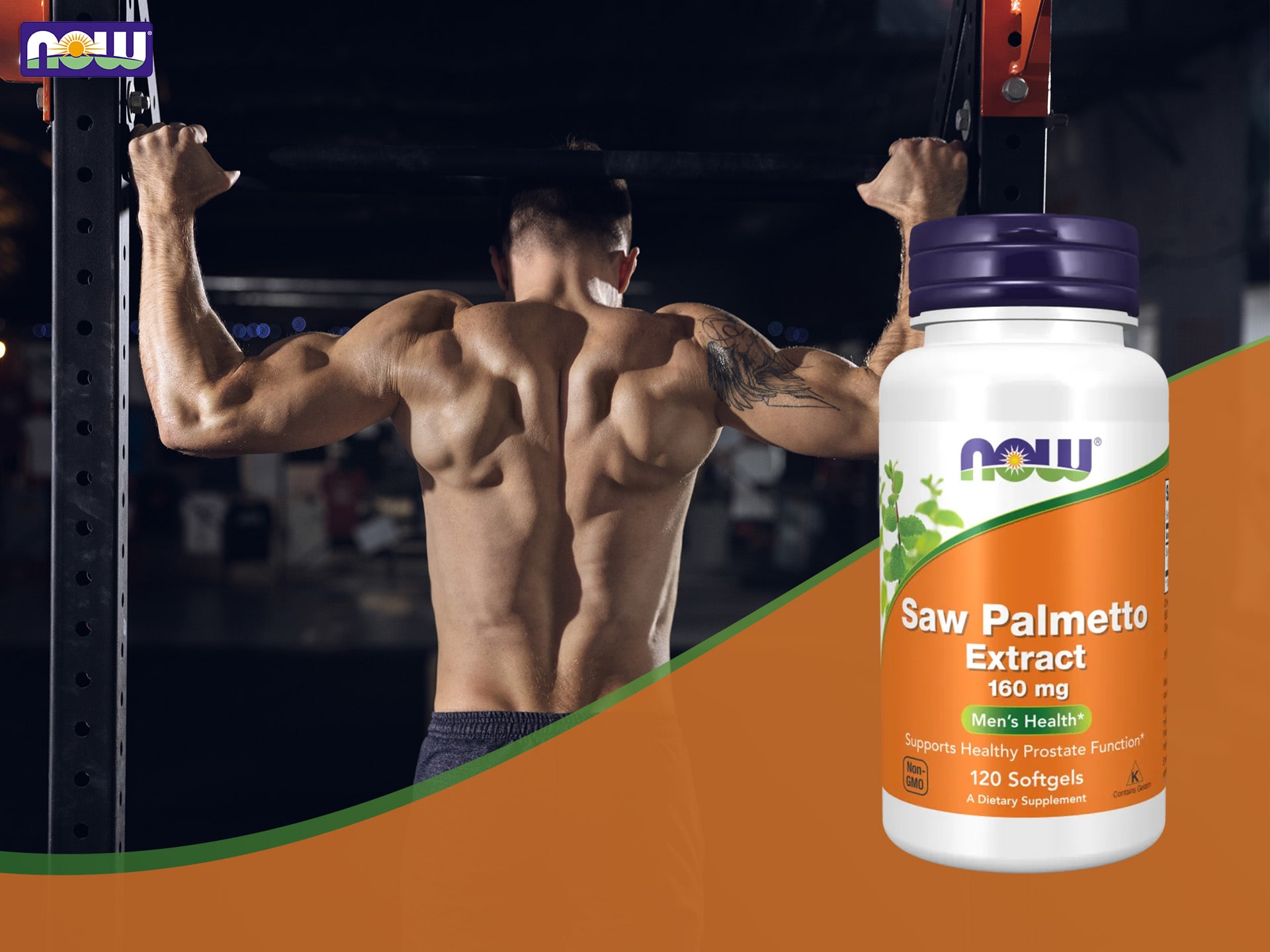 NOW - Saw Palmetto - palma sabałowa, zdrowie prostaty, booster testosteronu
