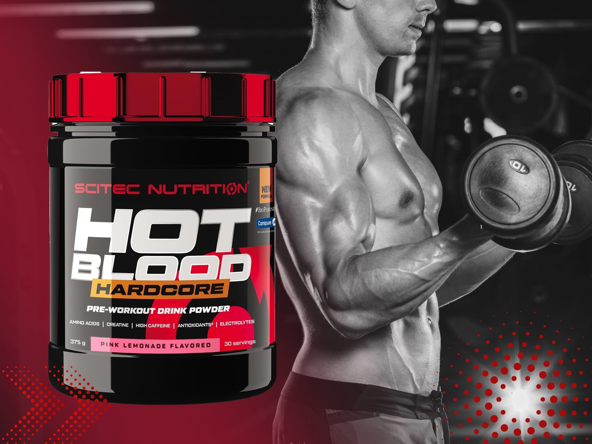 SCITEC Hot Blood Hardcore - 375g