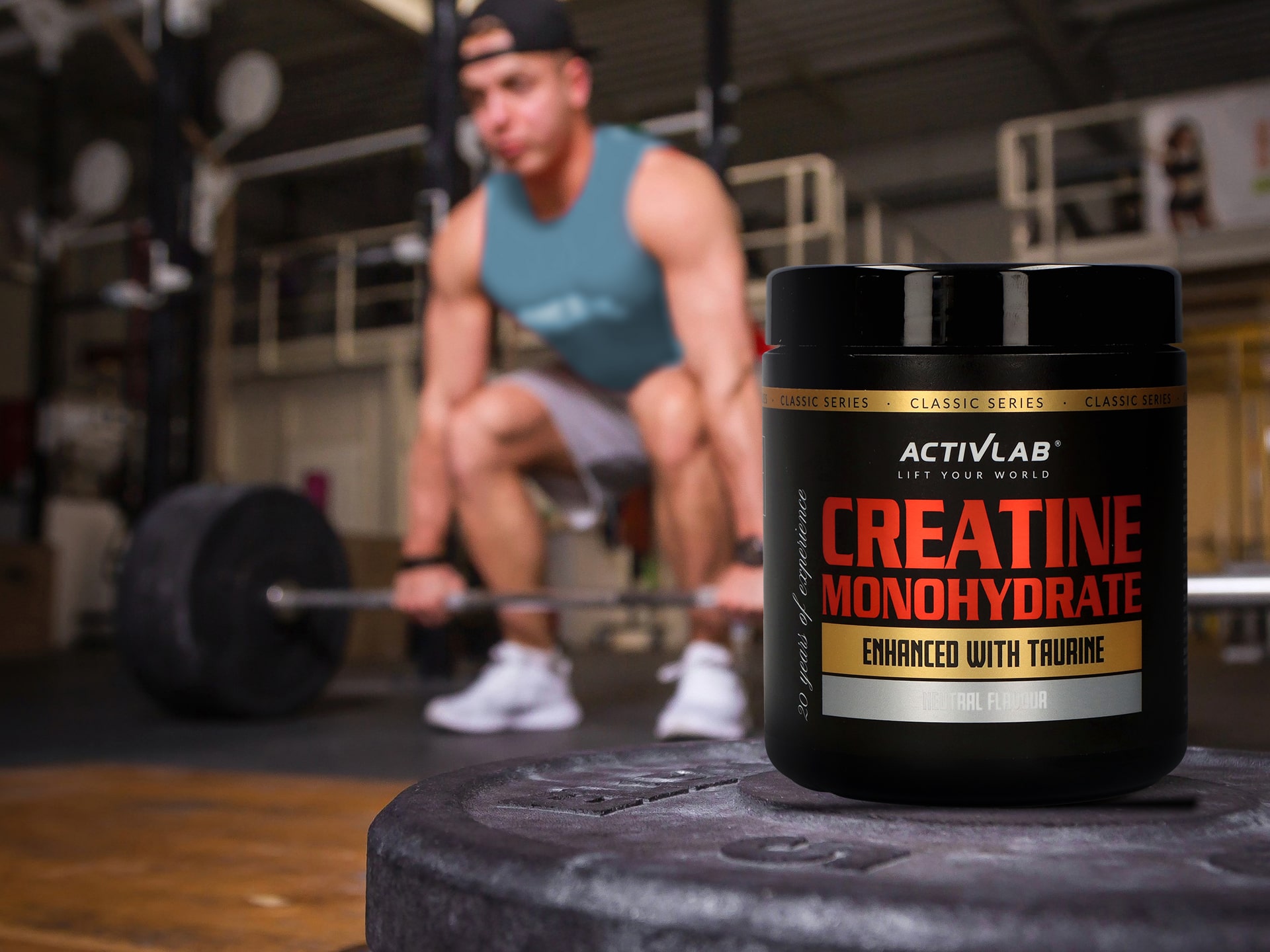 ⚡ creatine monohydrate - 300g - activlab - cena, dawkowanie, opinie - sklep musclepower