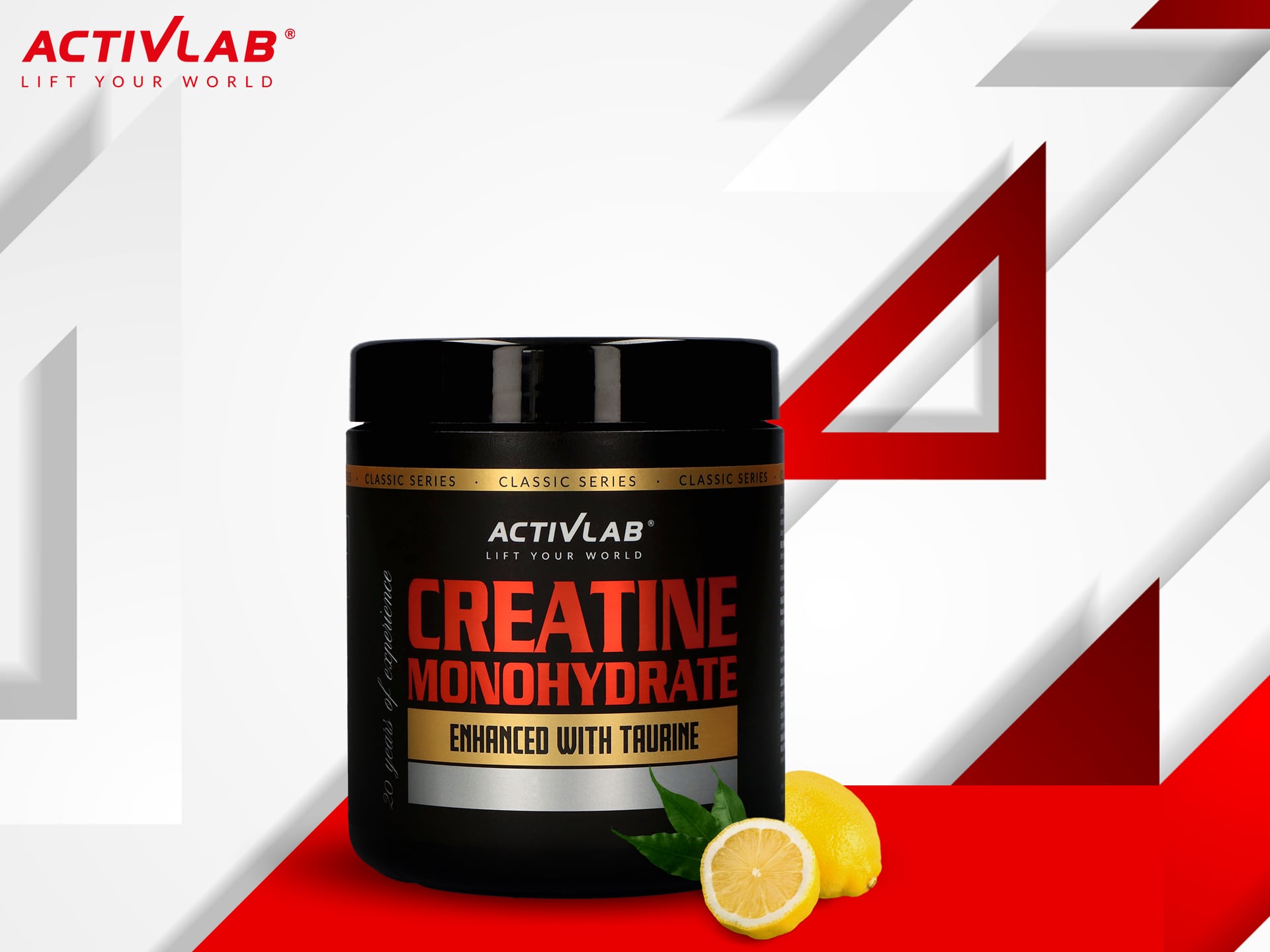 Activlab Creatine Monohydrate 300g - Lemon