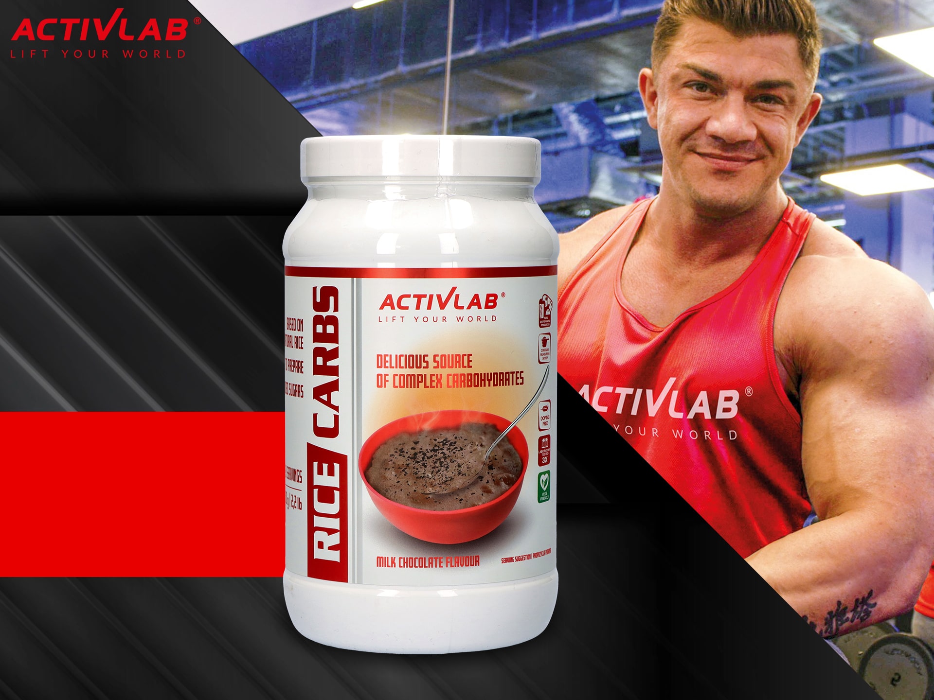 Activlab Rice Carbs 1000g