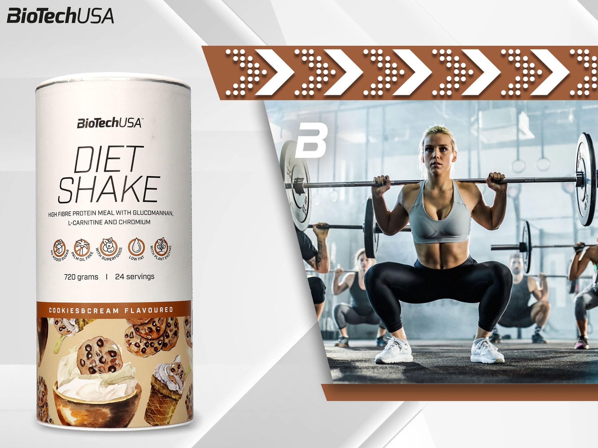 BioTech Diet Shake Cookies&Cream