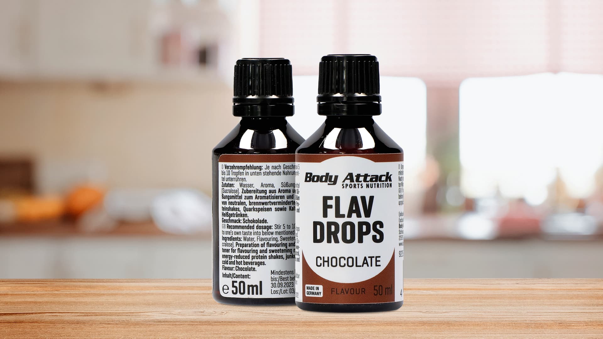 Body Attack - Flav Drops - Chocolate