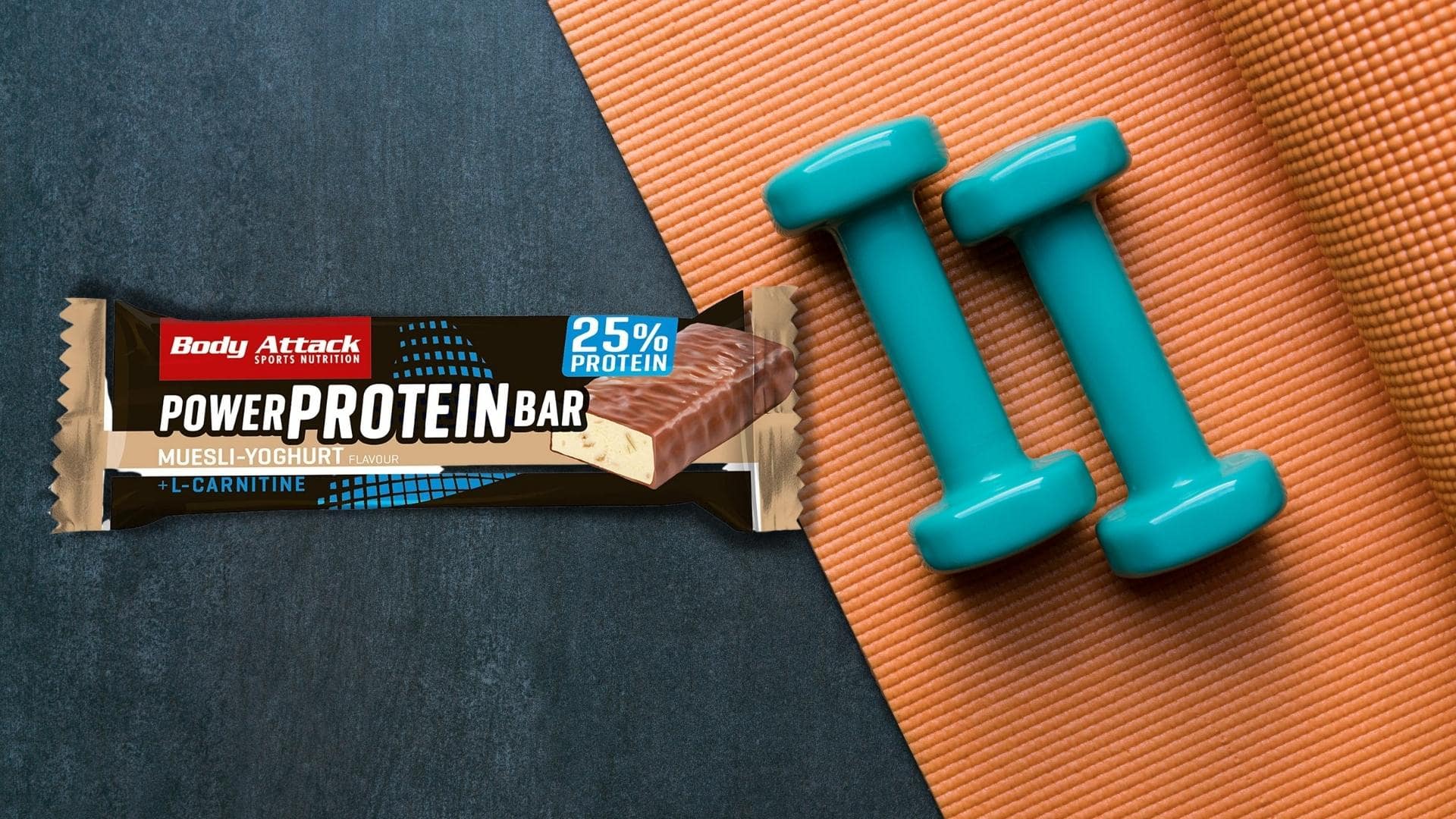 Body Attack - Power Protein Bar - Muesli - Yoghurt