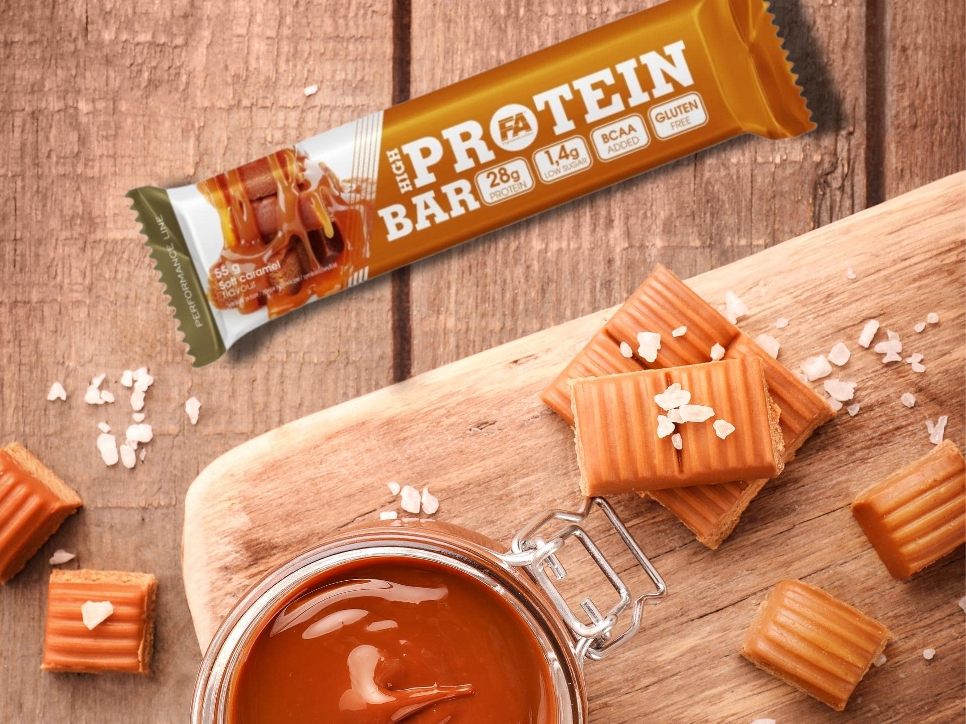 ⚡ High Protein Bar 55g FITNESS AUTHORITY Cena, dawkowanie, opinie