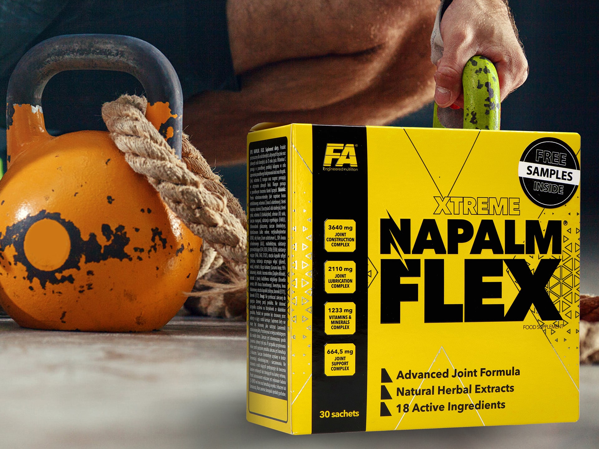 Fitness Authority - Napalm Flex - 30 sachets