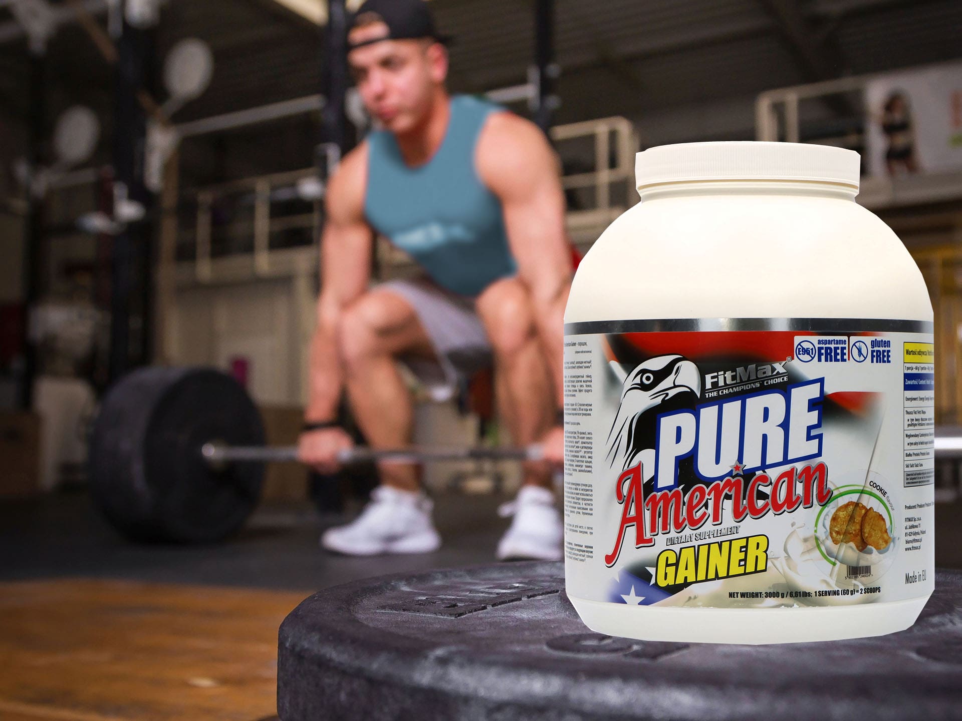 FitMax - Pure American Gainer - 3000g - Cookie