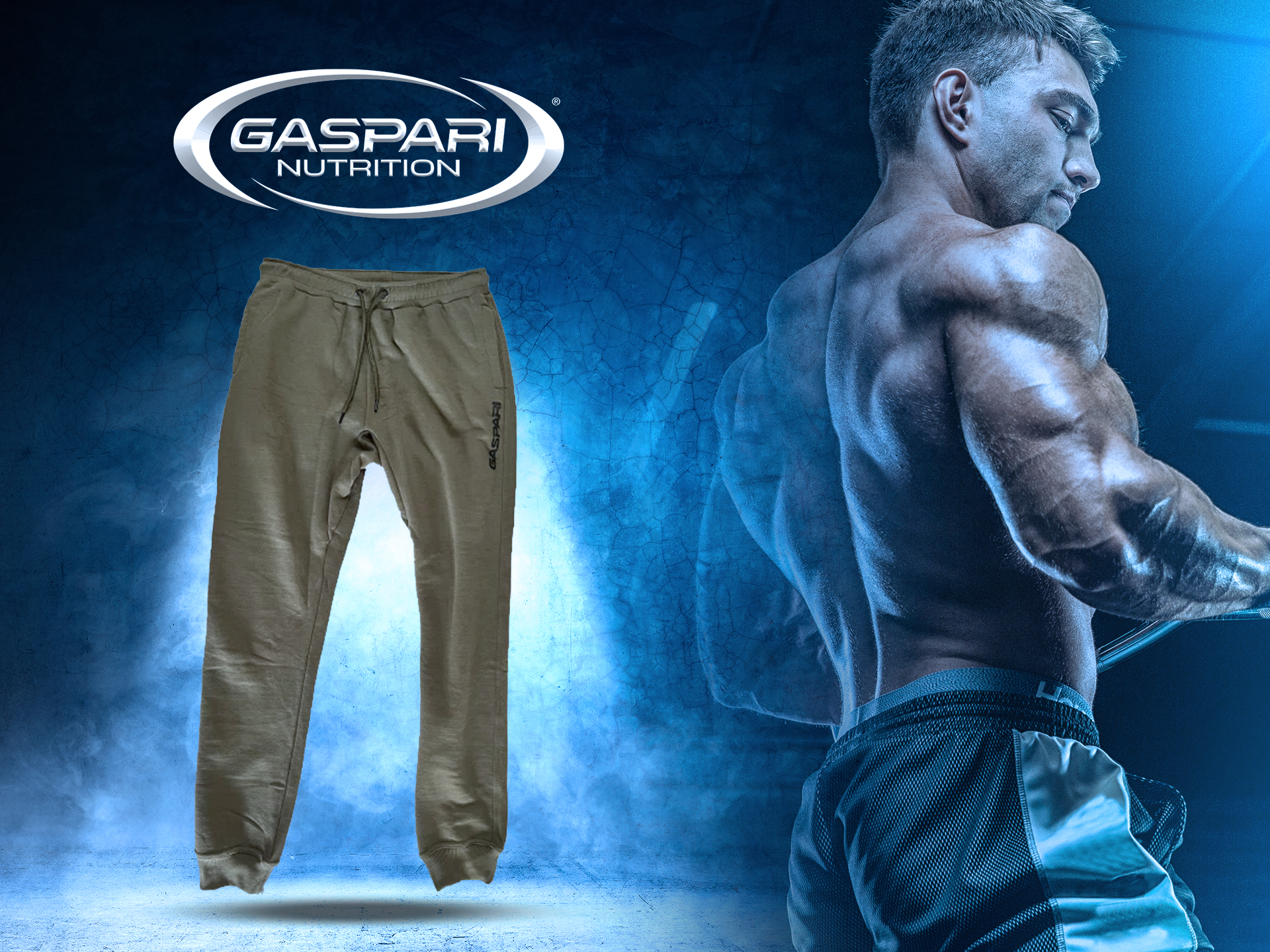 Gaspari Nutrition - spodnie na trening z kieszeniami