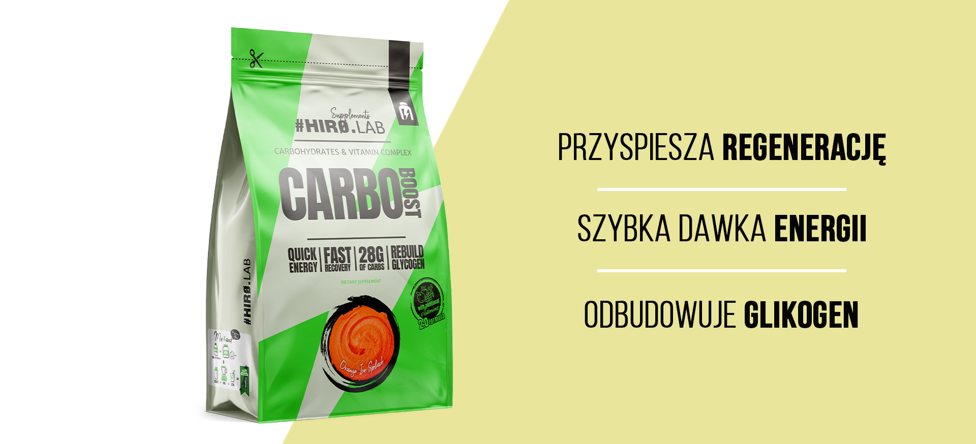 Carbo Boost - odżywka węglowodanowa z witaminami