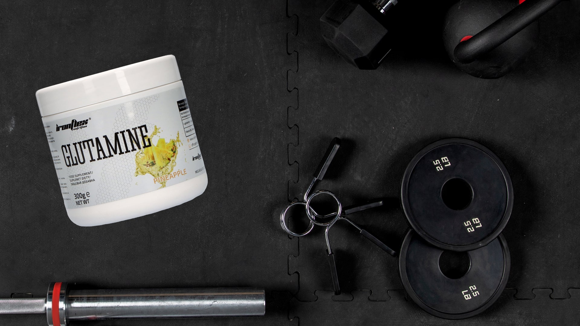 IronFlex Glutamine Pineapple