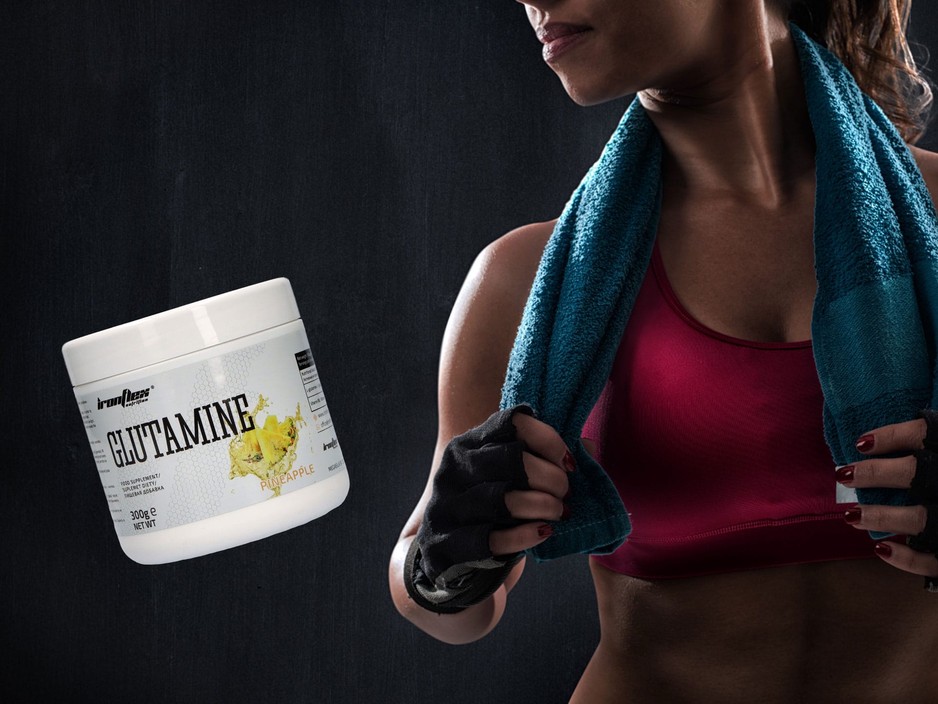Ironflex glutamina ananas