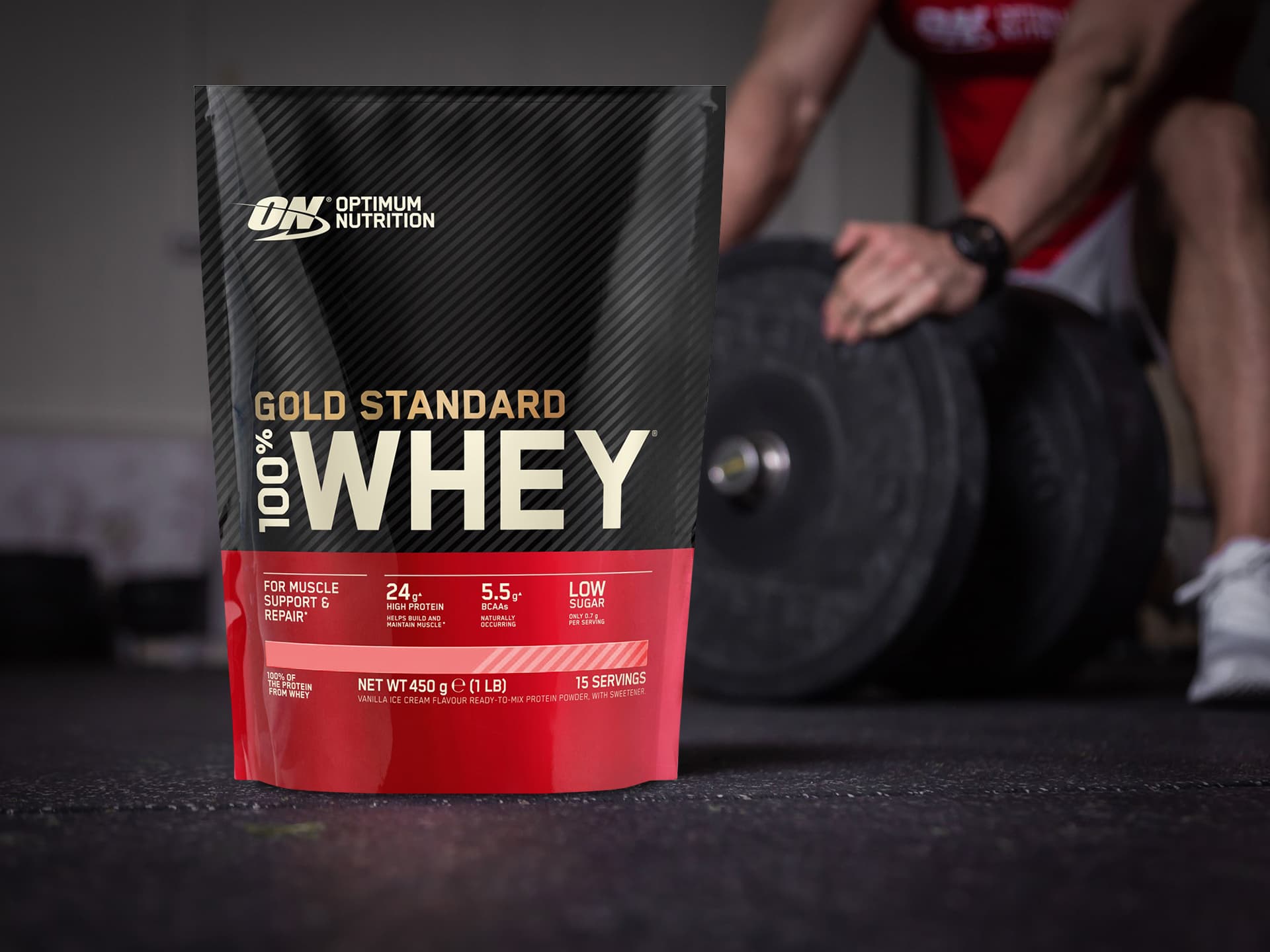Optimum Nutrition - Whey Gold Standard - Delicious Strawberry