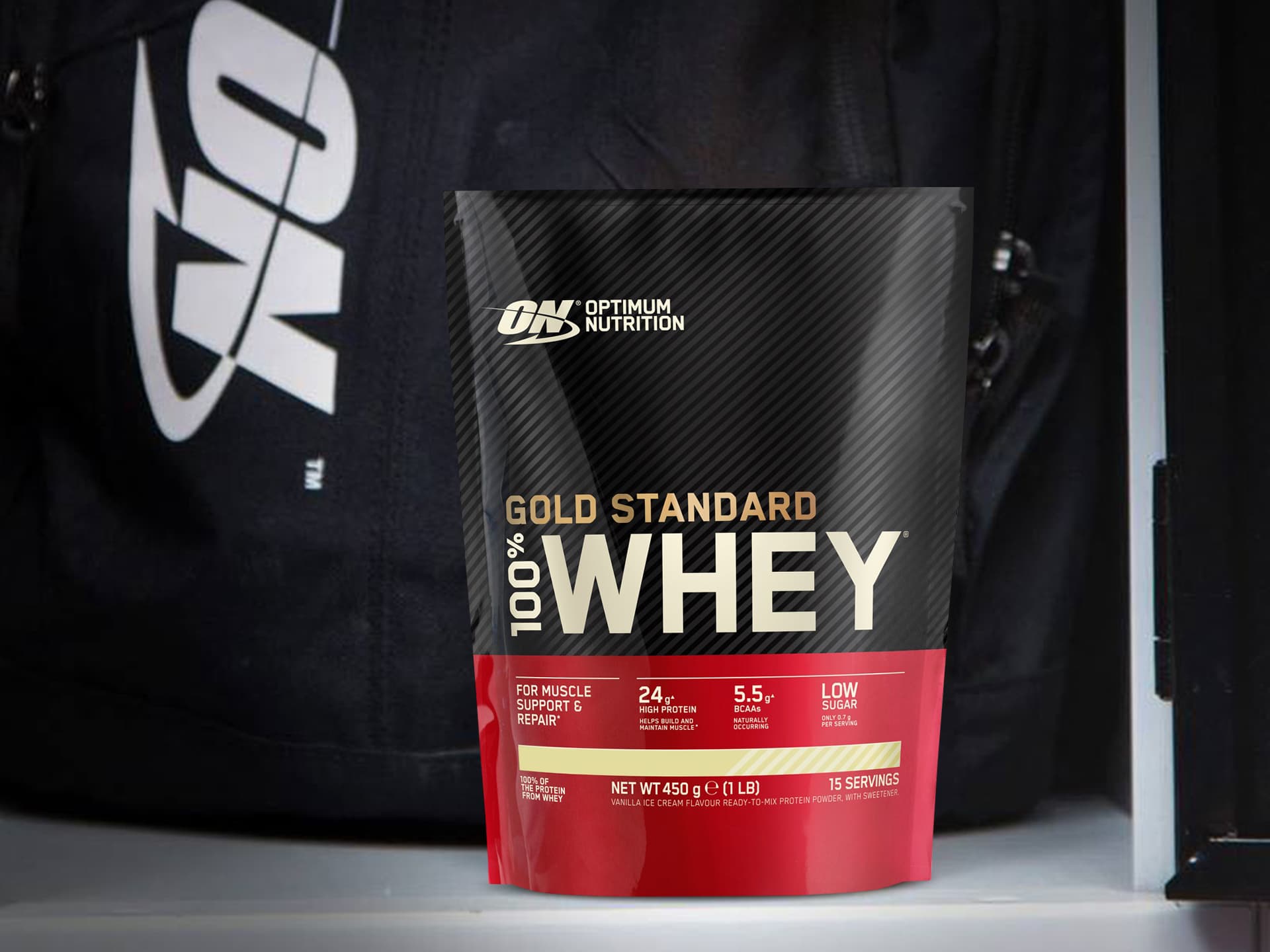 Whey Gold Standard - odżywka białkowa - lody waniliowe