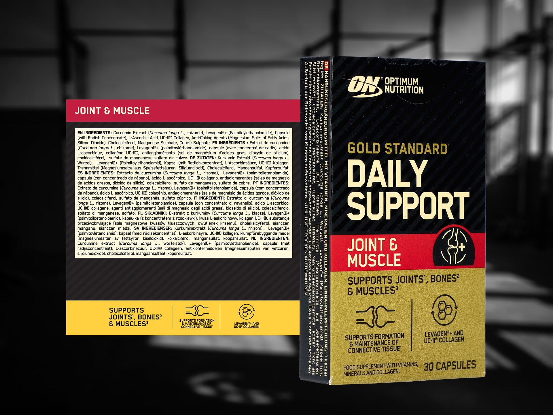 OPTIMUM - Daily Support - Joints & Muscle - 30caps