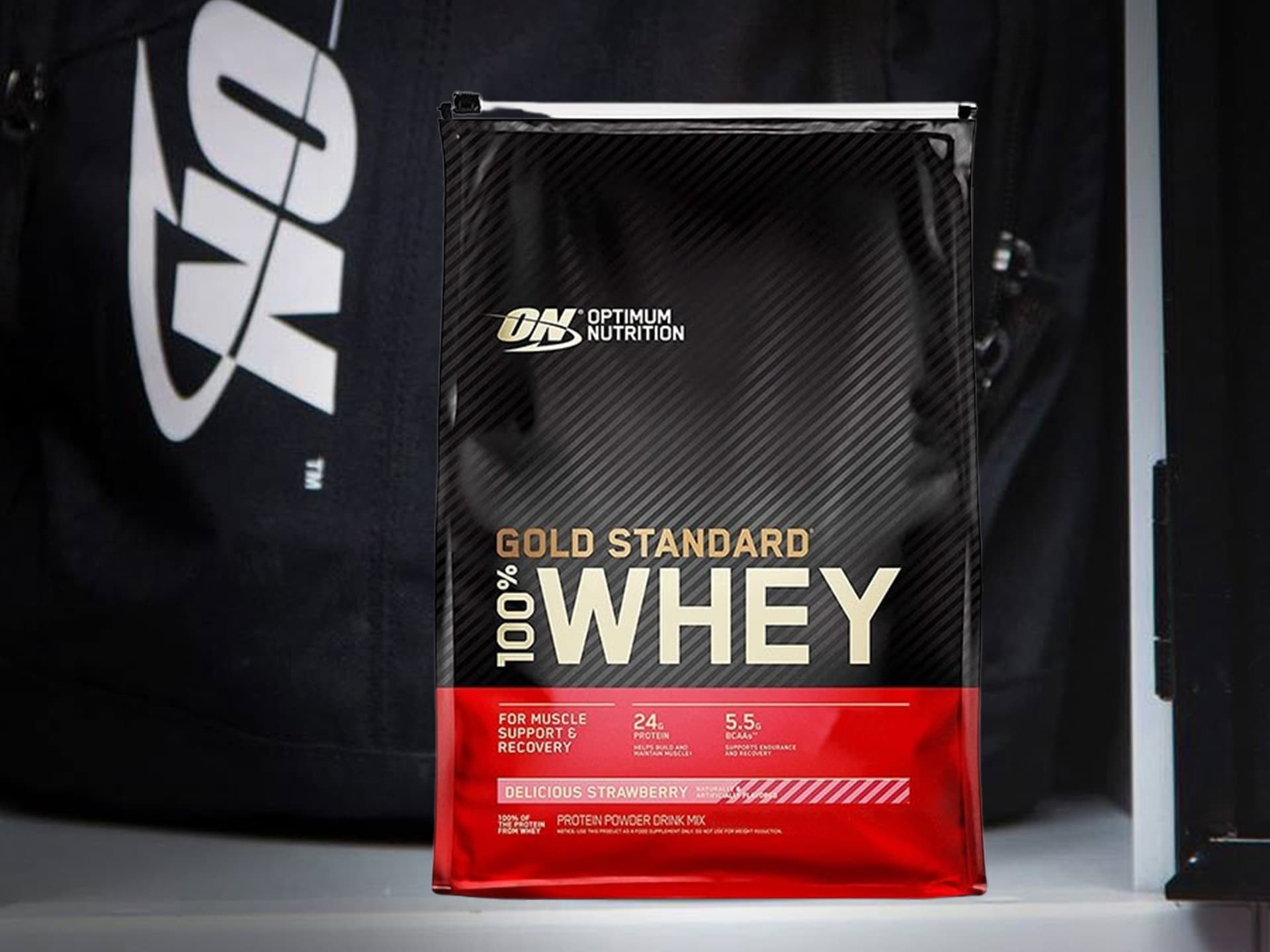 ON - Whey Gold Standard - 4530g - Delicious Strawberry
