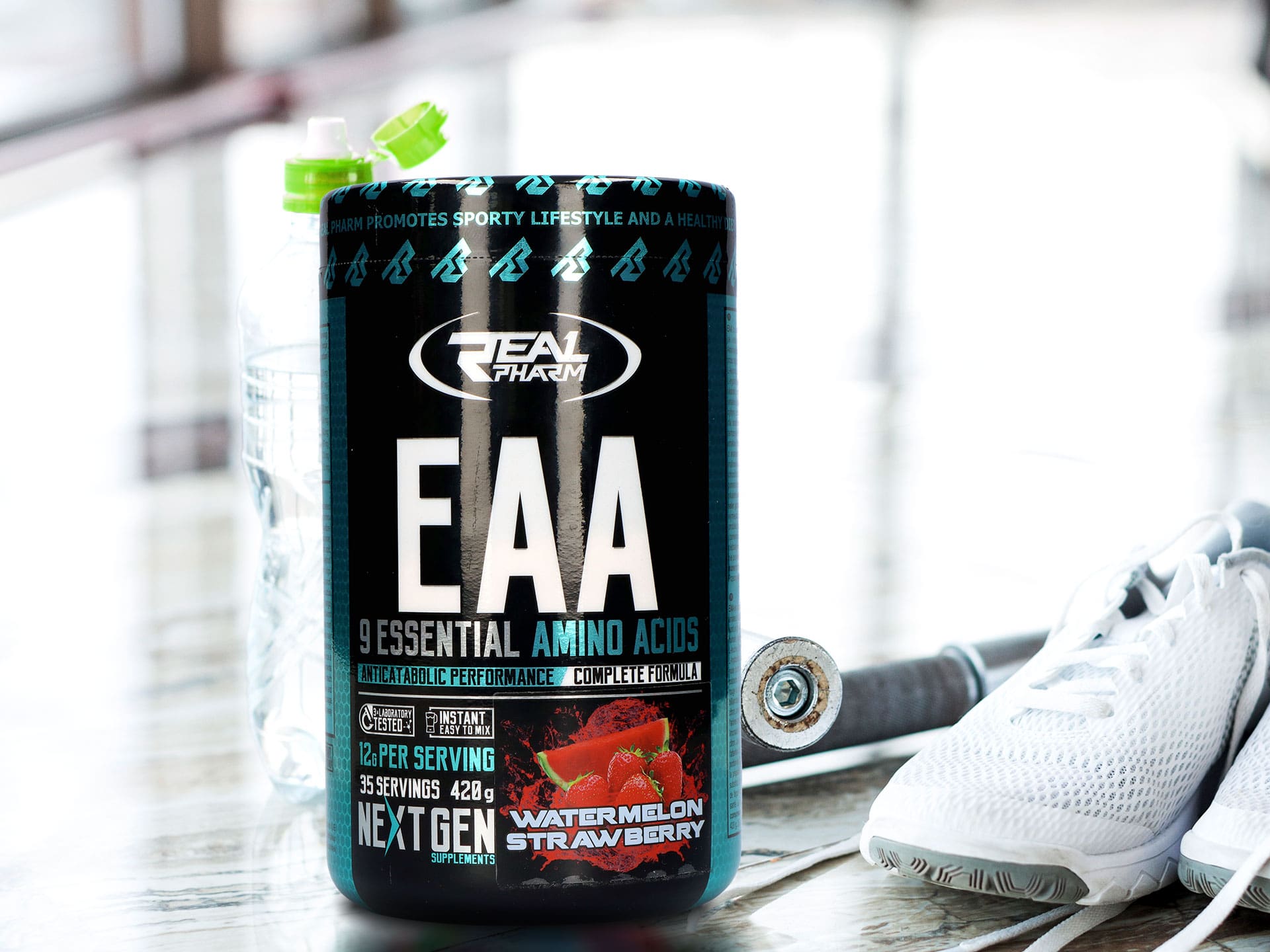 REAL PHARM - EAA - 420g - Watermelon Strawberry