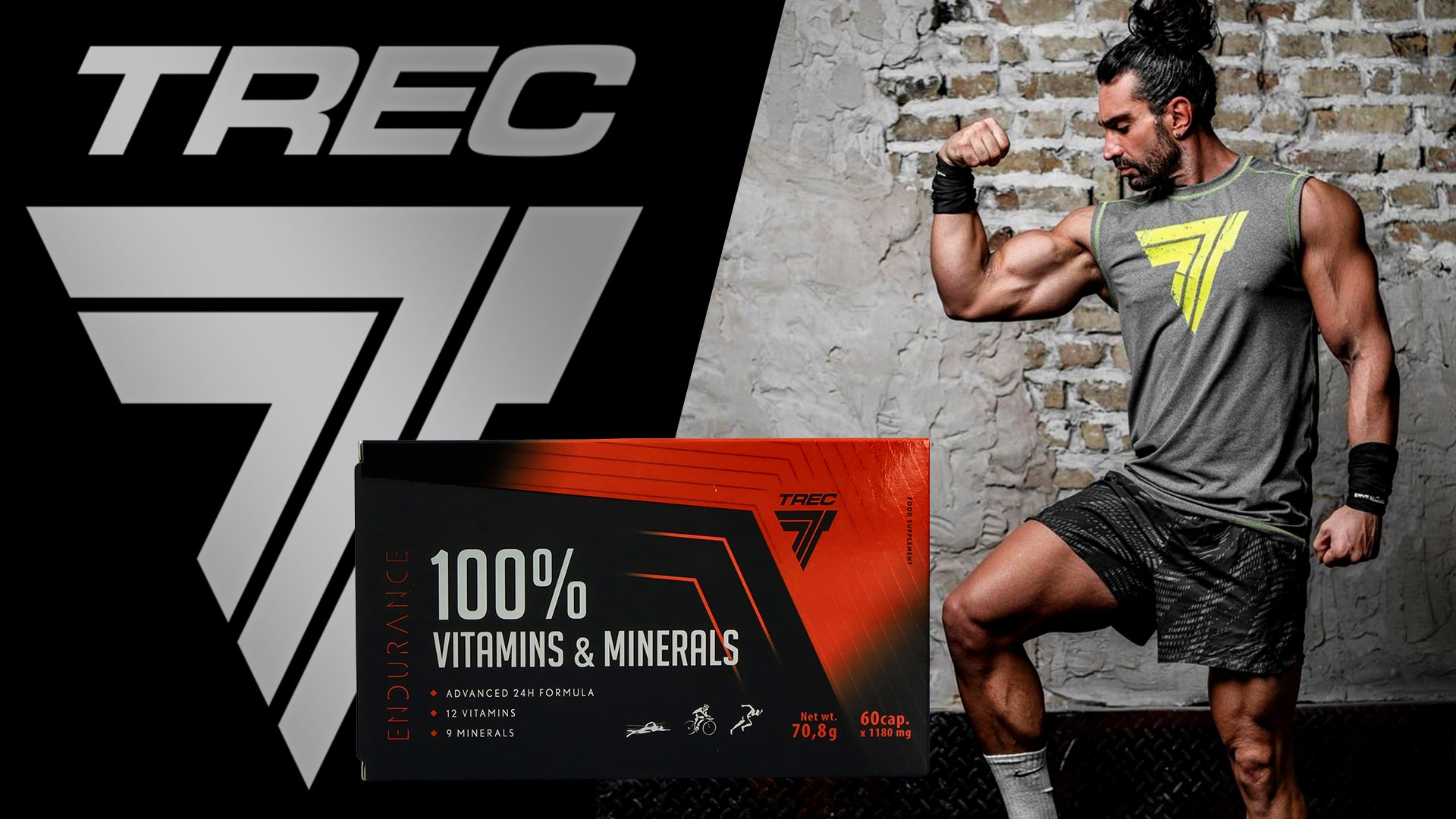 TREC Endurance 100% Vitamins&Minerals - 60caps