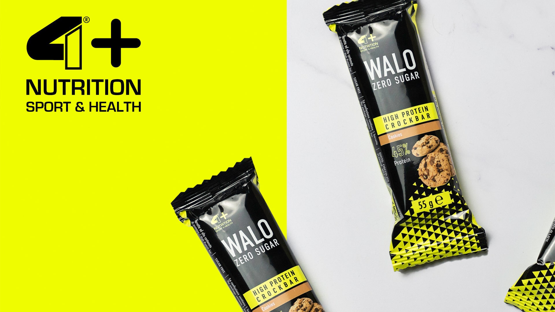 Walo Zero Sugar Protein Bar - wysokobiałkowy baton proteinowy bez dodatku cukru